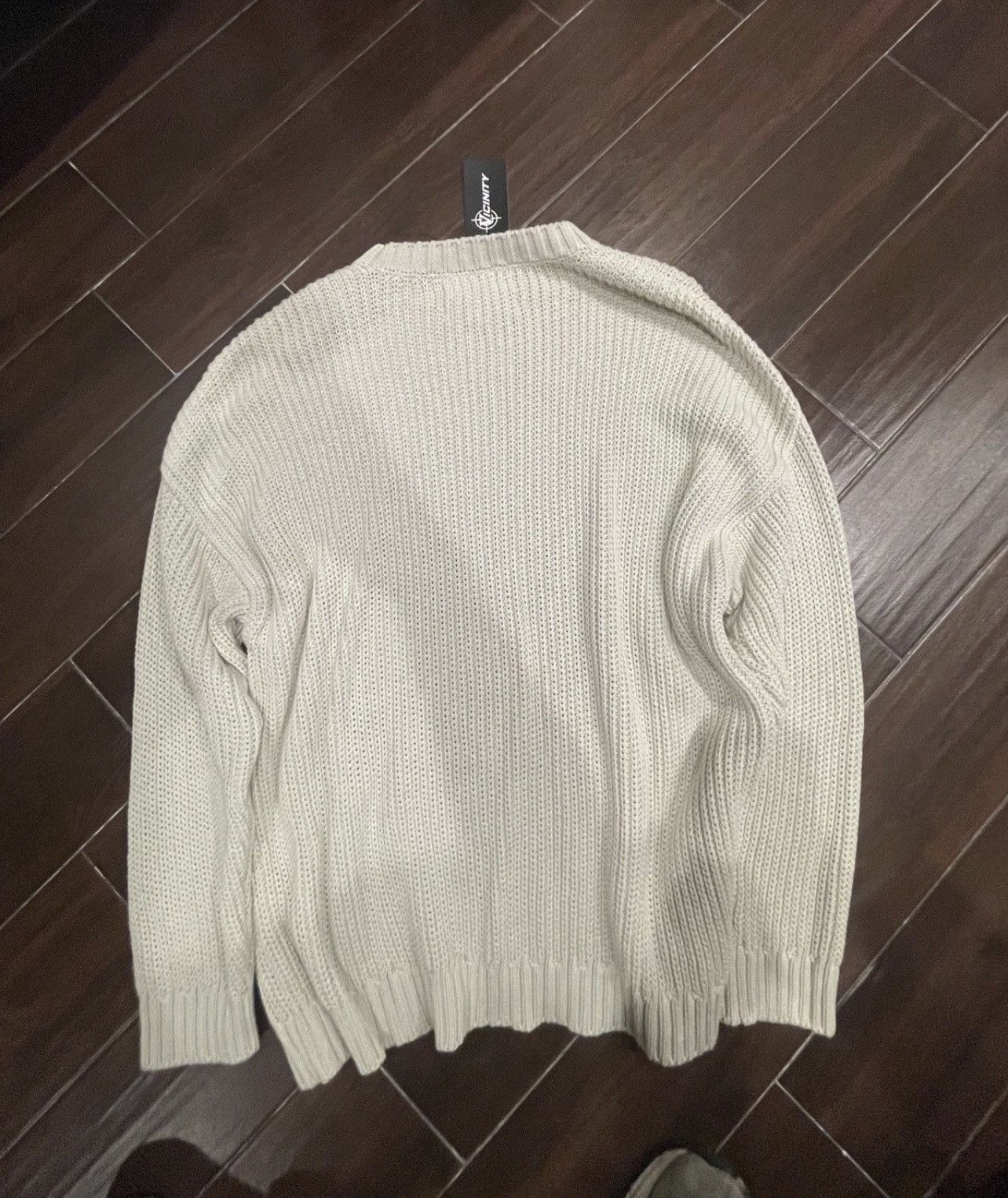 Other Vicinity Rising Sun Knit Sweater Beige XXL 2XL Size US XXL / EU 58 / 5 - 2 Thumbnail