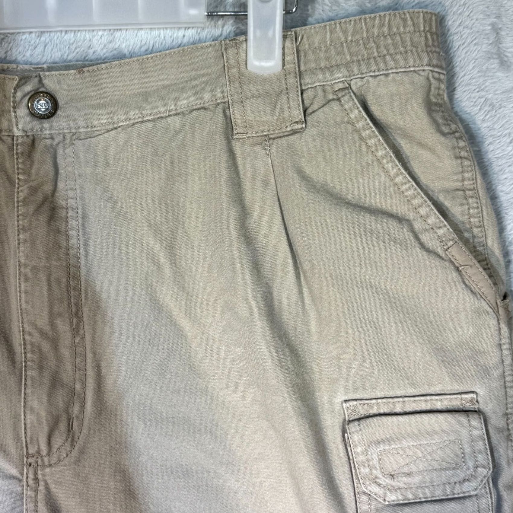 Vintage 5.11 Tactical Workwear Pants Men’s 42 x 30 Beige Cotton Cargo Pockets Cargo Pants Men's 42 Beige Size US 42 / EU 58 - 4 Thumbnail