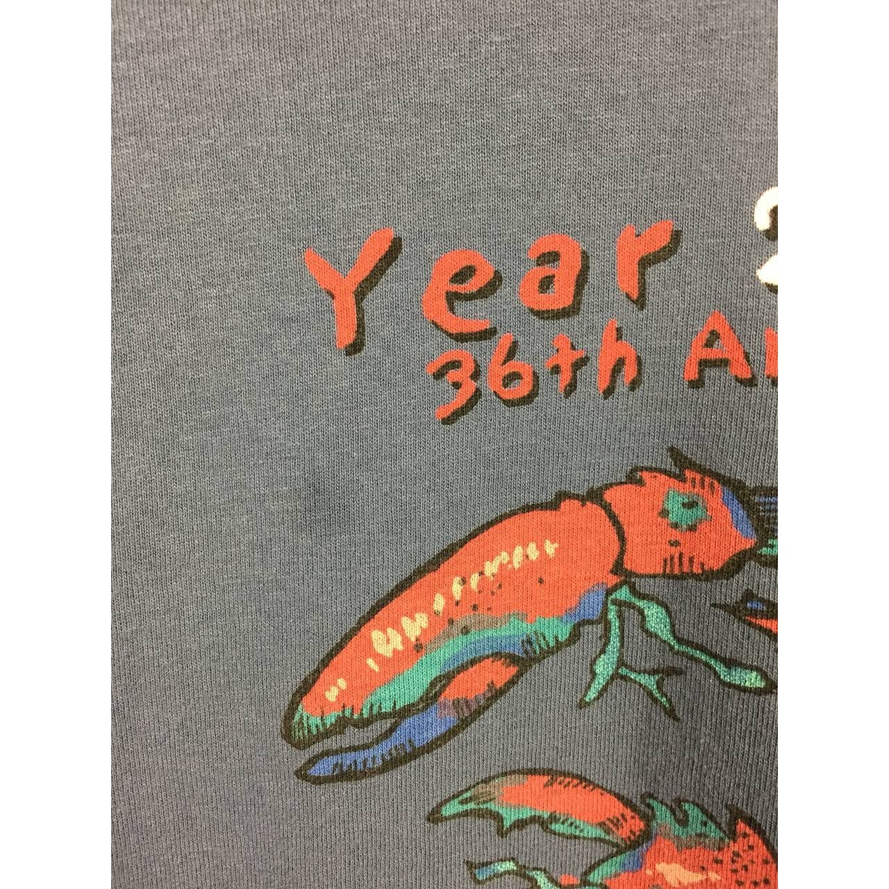 Anvil × Vintage Vtg Y2K 36th Anniversary Winter Harbor Lobster Festival Tee Size US M / EU 48-50 / 2 - 5 Thumbnail