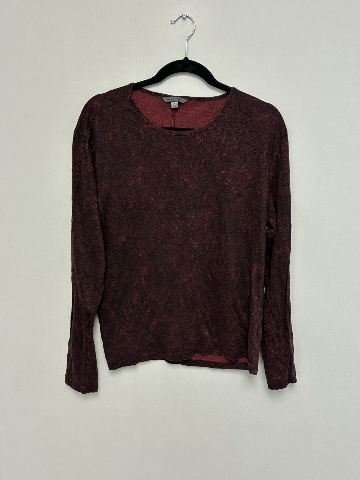 John Varvatos Linen Crewneck Size Large Size US L / EU 52-54 / 3 - 2 Thumbnail