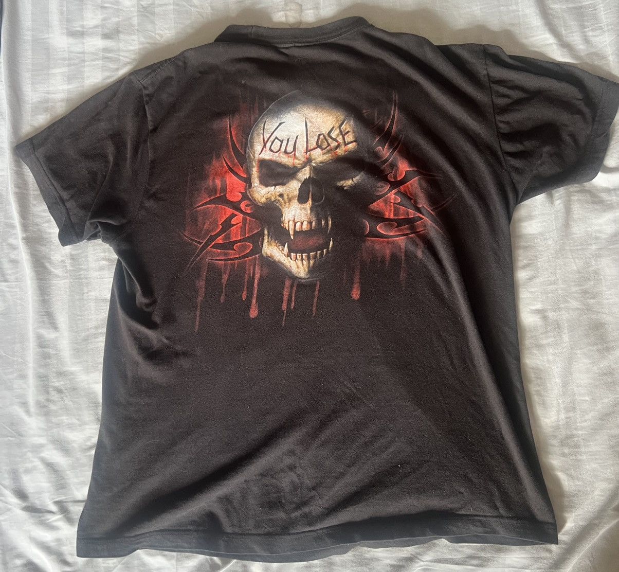 Vintage Rare Vintage Spiral Game Over T-Shirt Size US L / EU 52-54 / 3 - 2 Thumbnail