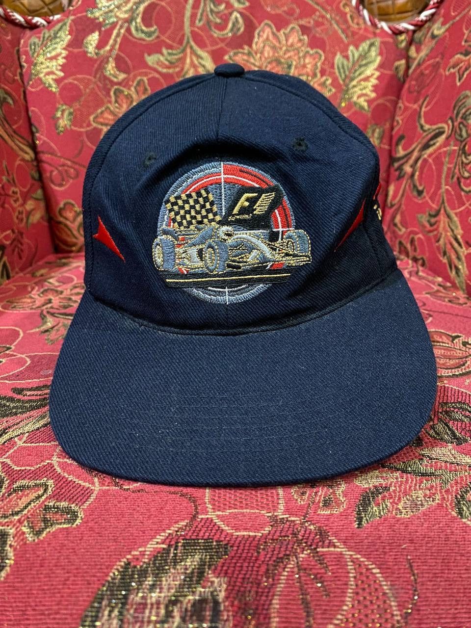 Vintage Vintage 90s Formula 1 Blue Thunder Hats Size ONE SIZE - 1 Thumbnail
