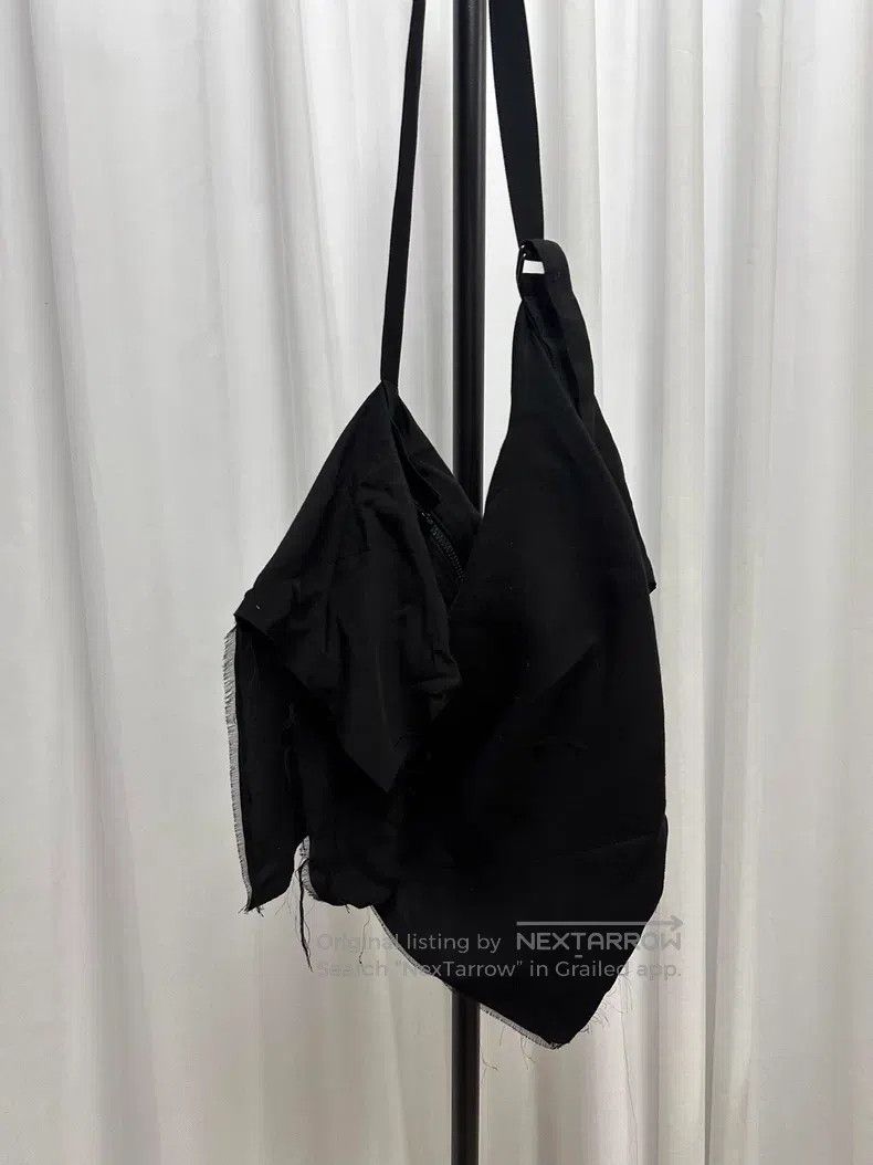Yohji Yamamoto Yohji Yamamoto Irregular rayon messenger bag Size ONE SIZE - 4 Thumbnail