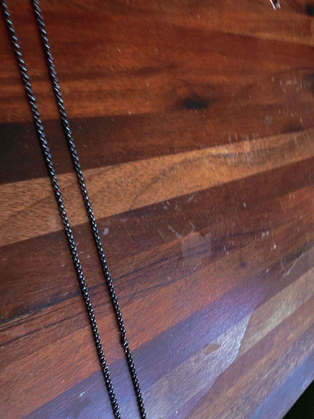 Other Long Black Rolo Chain Necklace Size ONE SIZE - 5 Thumbnail