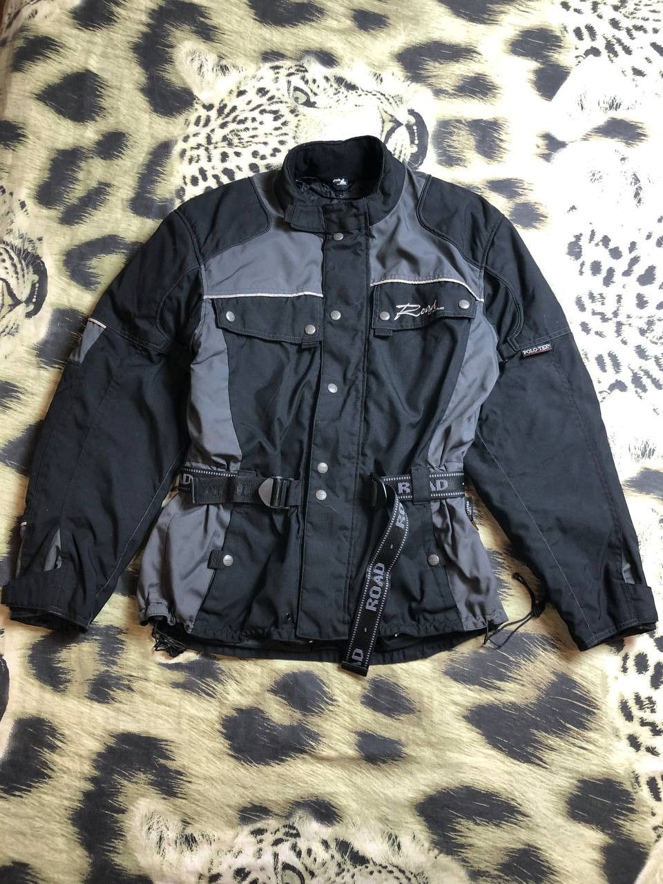 Vintage vintage patched biker racing jacket Size US L / EU 52-54 / 3 - 8 Thumbnail
