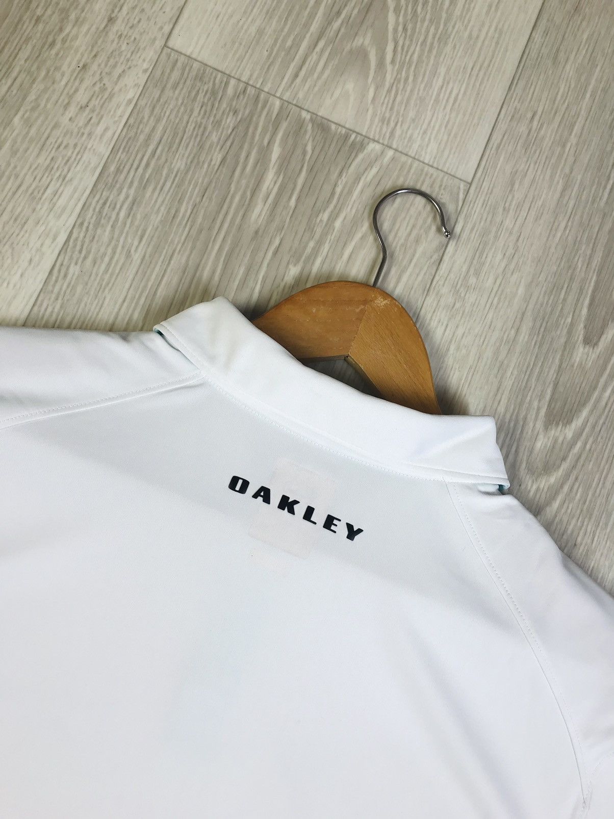 Oakley × Vintage Vintage White Oakley Polo T-Shirt Top Size US XL / EU 56 / 4 - 7 Thumbnail