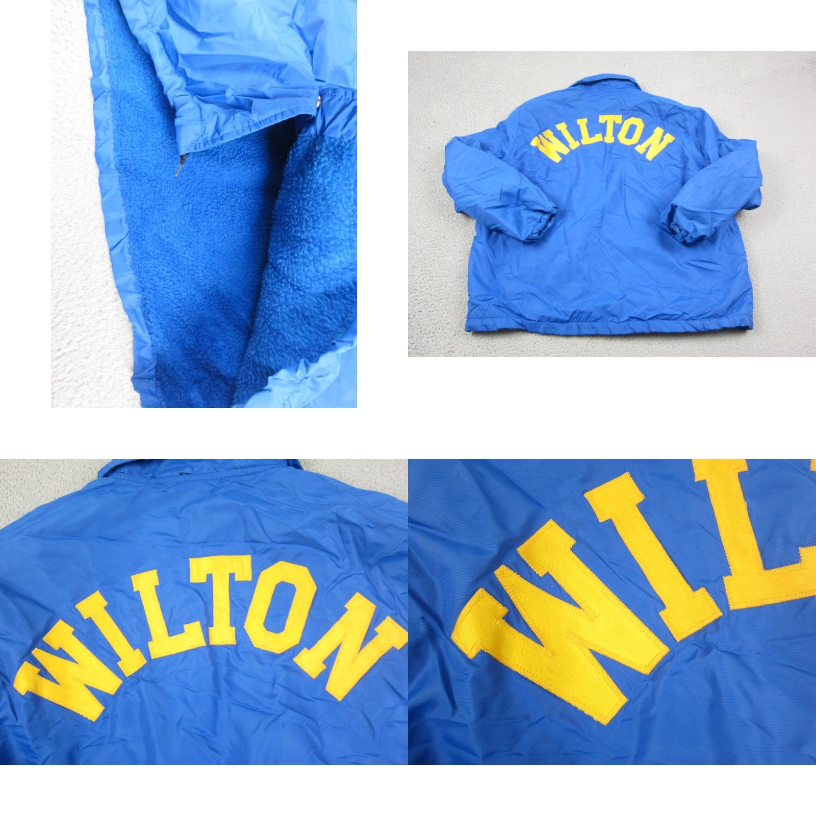 Coach VINTAGE Vintage Wilton Jacket Mens 2XL Blue Windbreaker Windbreaker 60s 70s City 90s Mens Size US XXL / EU 58 / 5 - 9 Thumbnail