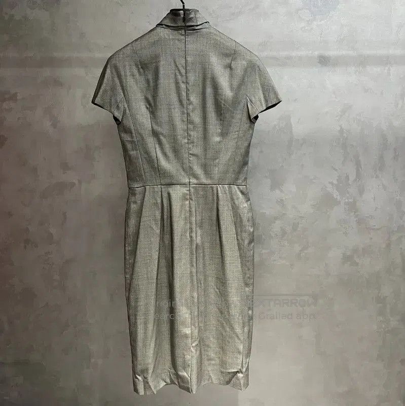 Dior Dior Gray Cotton Dress Size S . Size S / US 4 / IT 40 - 5 Thumbnail