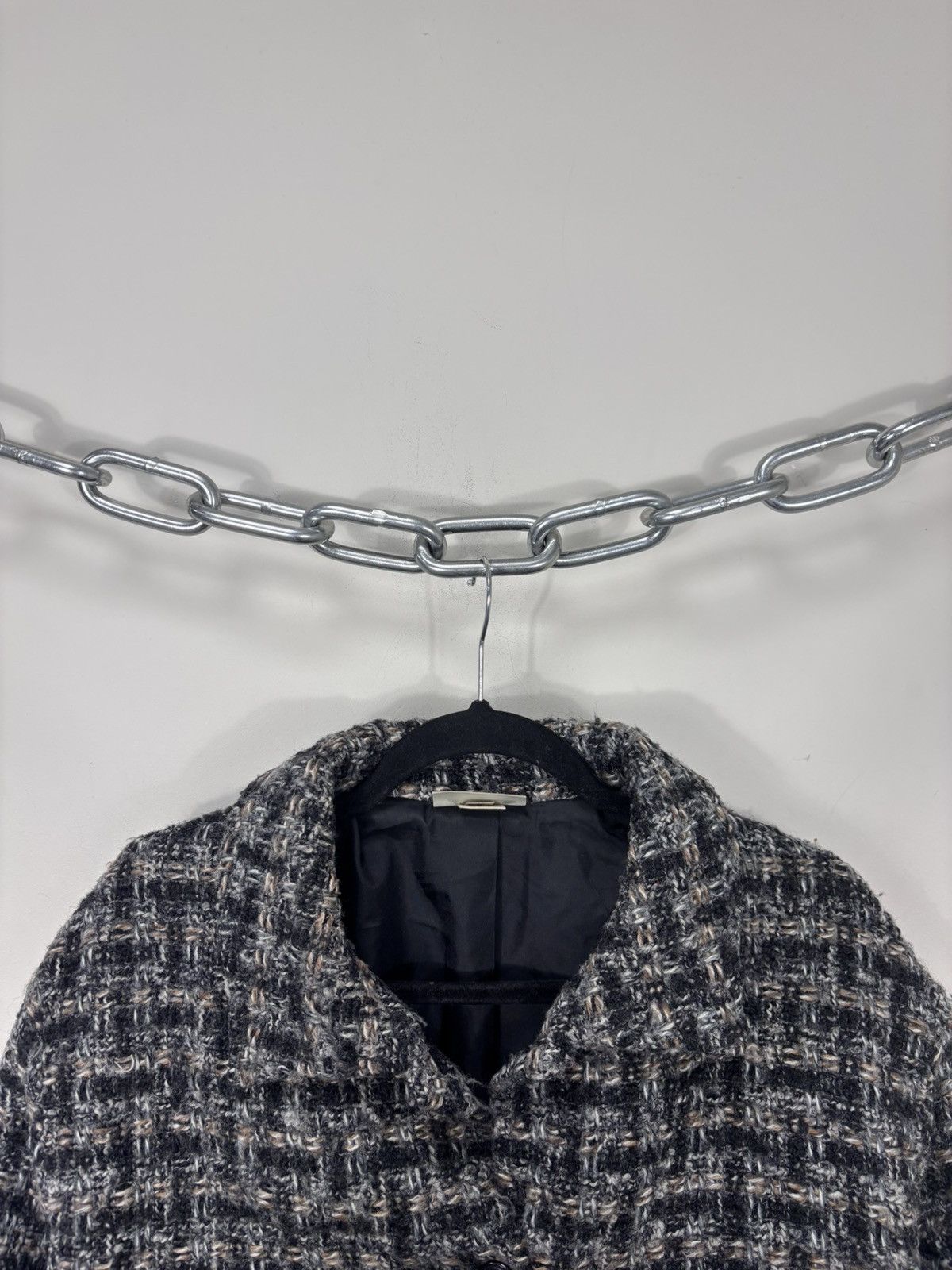 Other Vintage Weave Of The Irish Women’s Wool Blend Tweed Jacket Size L / US 10 / IT 46 - 6 Thumbnail