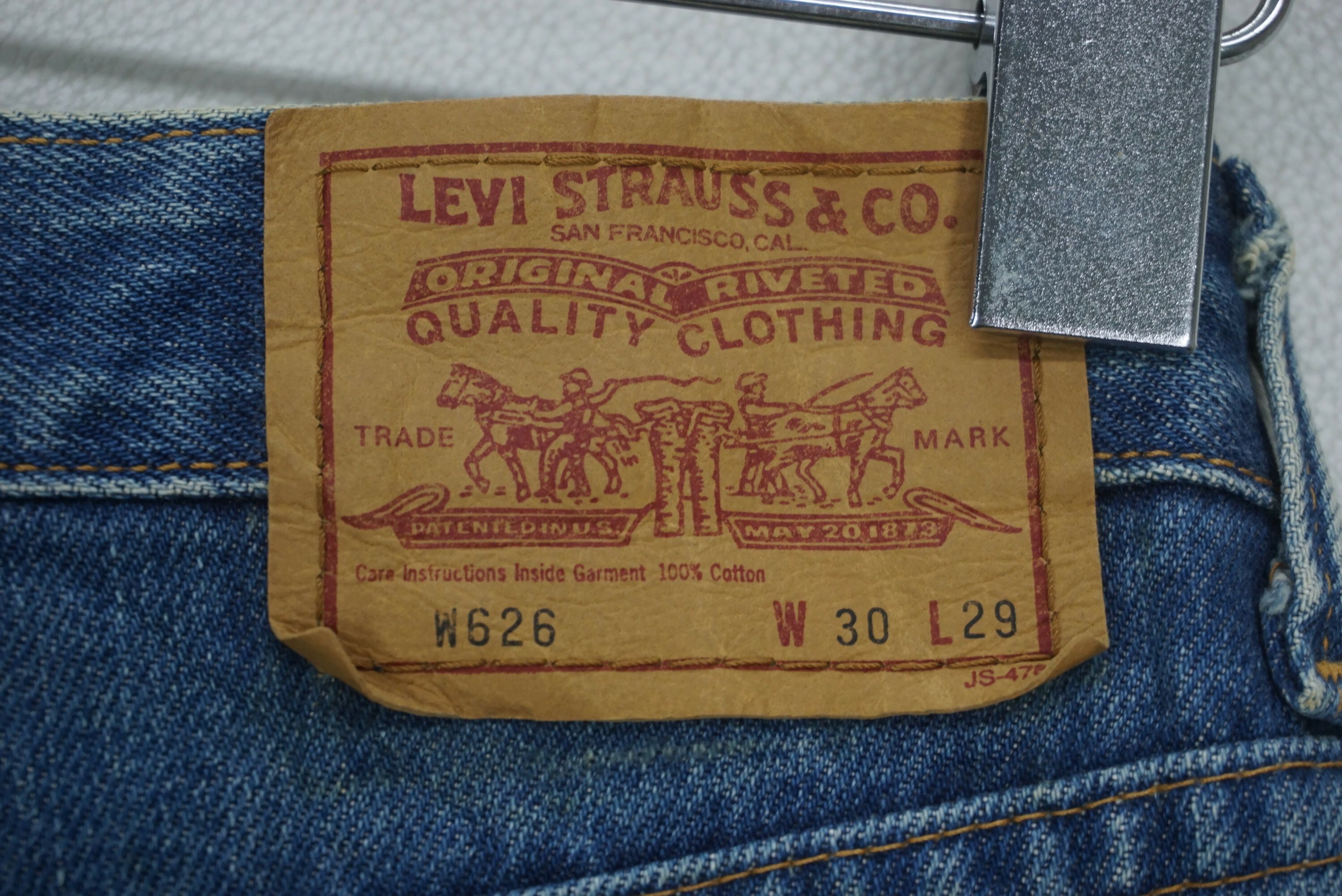 Levi's Vintage Levi's 626-02 Jeans Size W27xL30.5 High Waisted Size 27" / US 4 / IT 40 - 10 Thumbnail