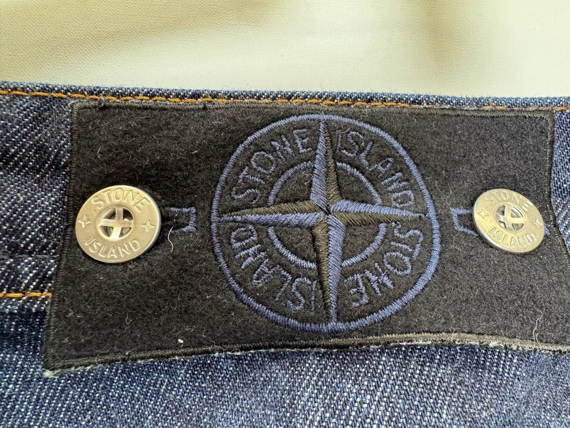 Stone Island Stone Island Navy Straight-leg Jeans K36 Size US 32 / EU 48 - 4 Thumbnail