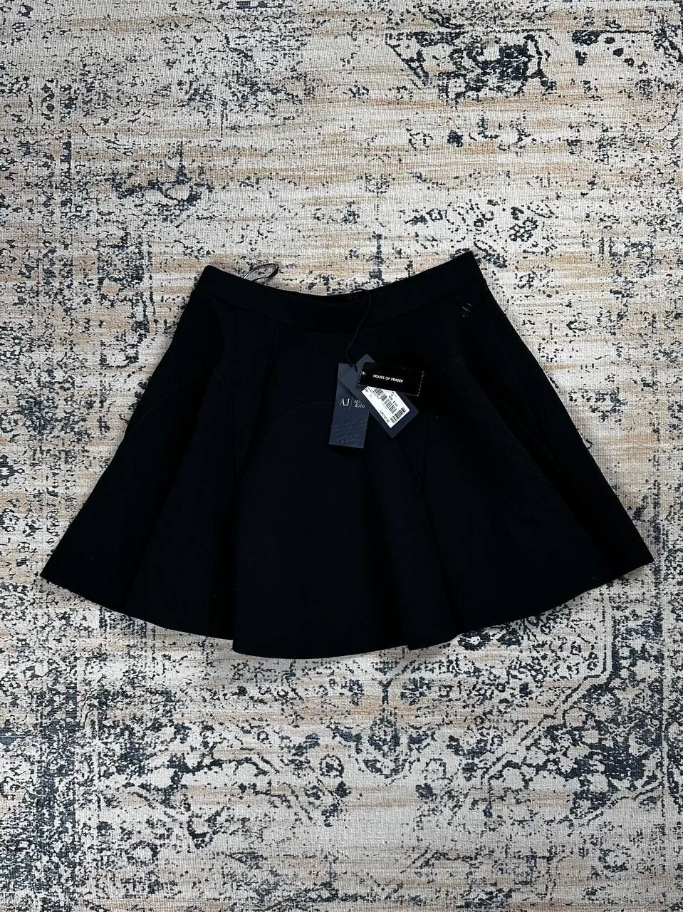Giorgio Armani × Vintage NEW Wide Armani Jeans Navy Mini Skirt Size 32" / US 10 / IT 46 - 2 Thumbnail
