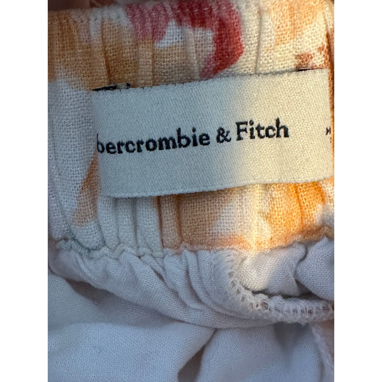Abercrombie & Fitch Abercrombie & Fitch yellow red floral pleated pants size S Size 30" / US 8 / IT 44 - 3 Thumbnail