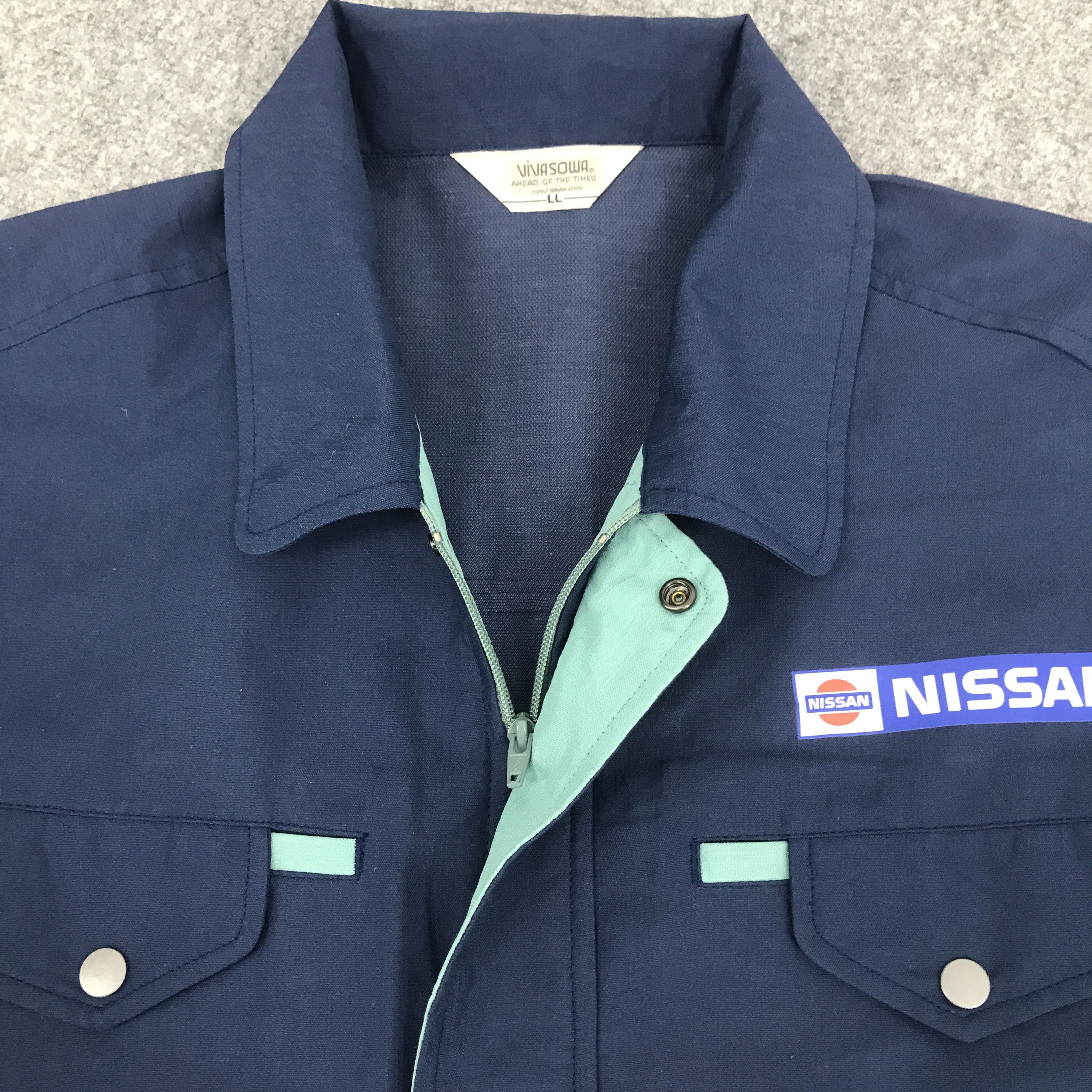 Japanese Brand Rare Nissan Worker Custom Art Sport Jacket Size US L / EU 52-54 / 3 - 8 Thumbnail