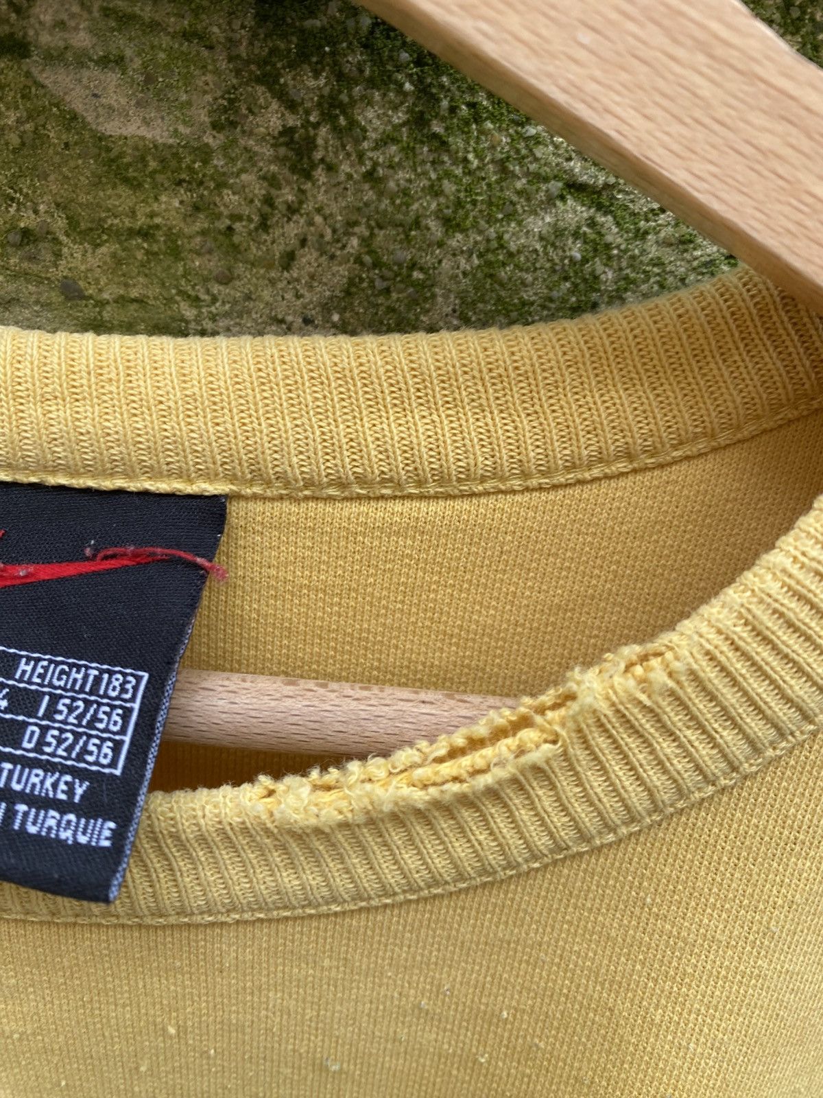 Nike × Vintage Vintage Nike Central Embroidered Logo Sweatshirt Size US L / EU 52-54 / 3 - 5 Thumbnail
