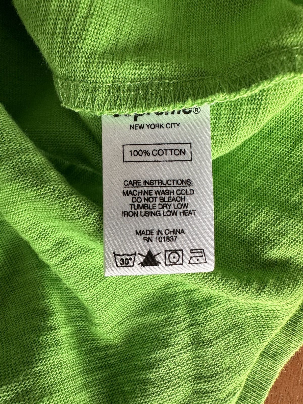 Supreme Longsleeve pocket tee Size US M / EU 48-50 / 2 - 4 Thumbnail