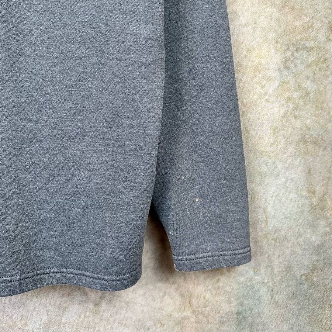 Jerzees × Vintage Vintage 90s Jerzees Blank Sweatshirt Sz L Gray Pullover Size US L / EU 52-54 / 3 - 7 Thumbnail