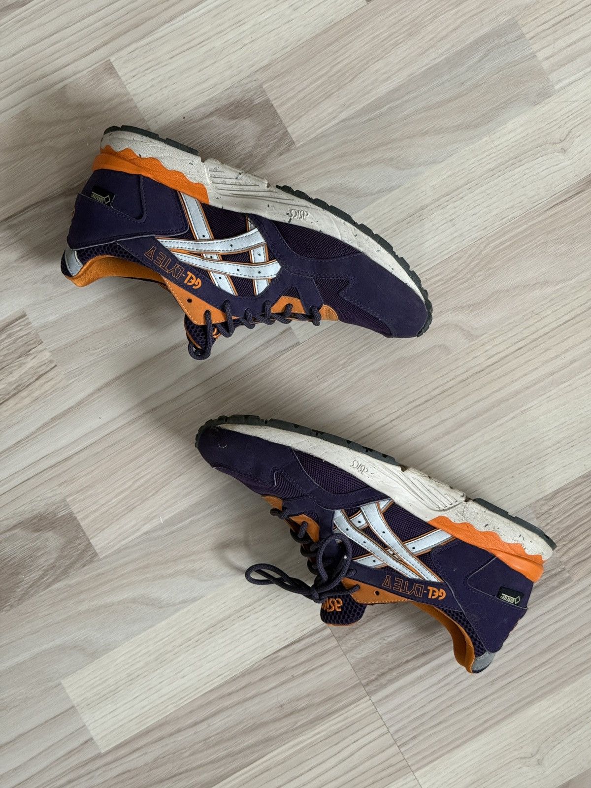 Asics Asics Gel-Lyte V Goretex Trainers Purple Gray Shoes Size US 6.5 / EU 39-40 - 6 Thumbnail