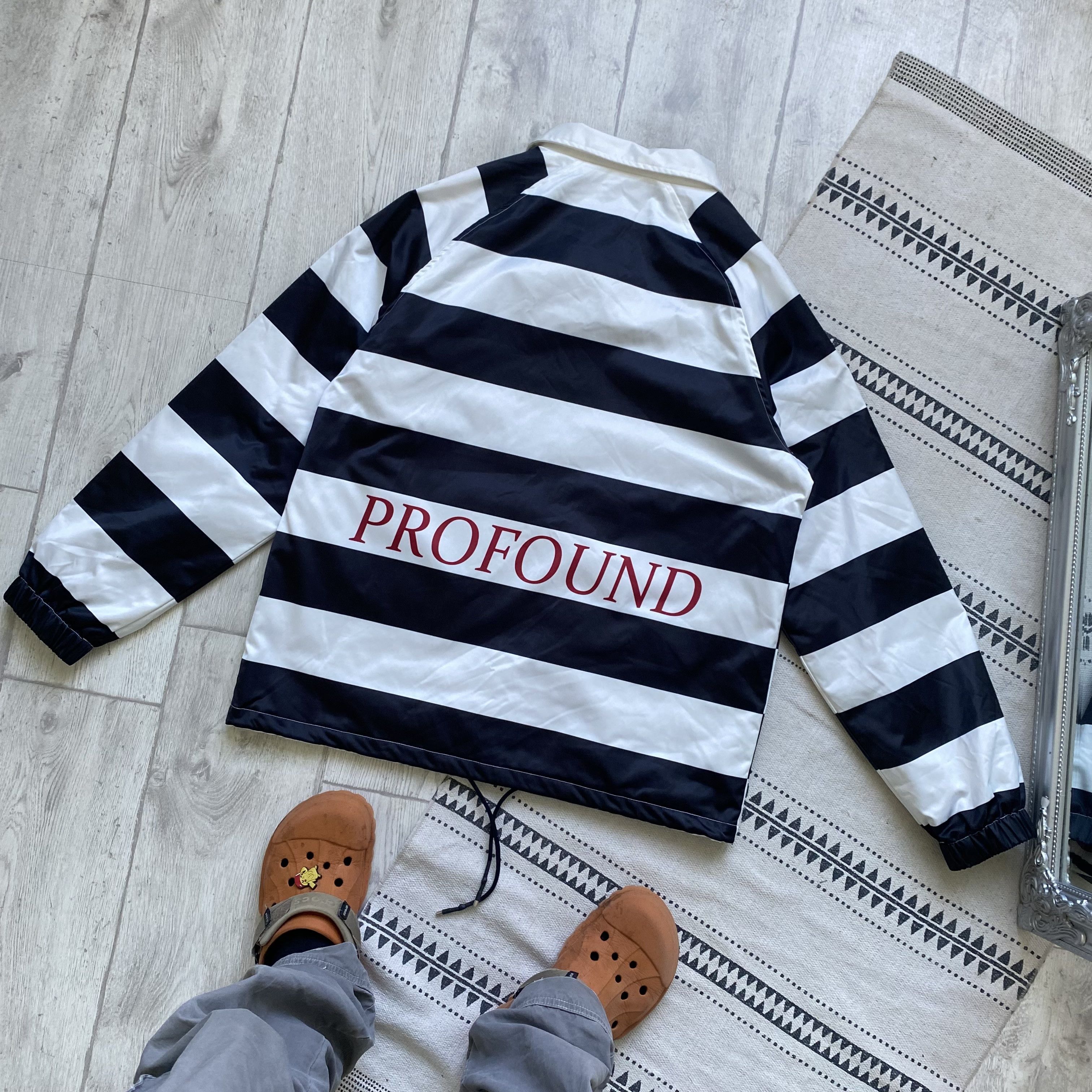 Profound Aesthetic Profound Aesthetic jacket Coach stripped Size US L / EU 52-54 / 3 - 9 Thumbnail
