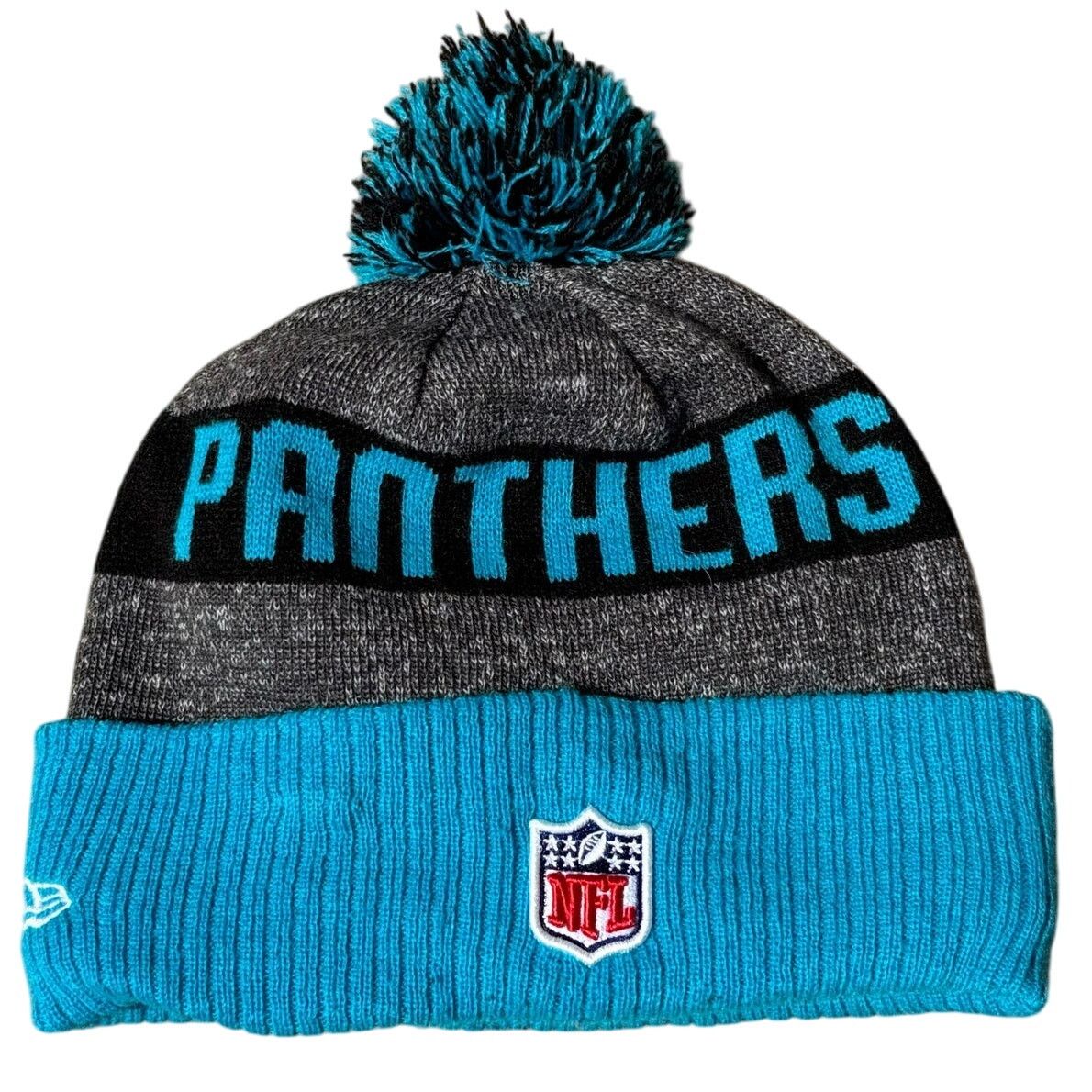 New Era Blue New Era Panthers Beanie Size ONE SIZE - 5 Thumbnail