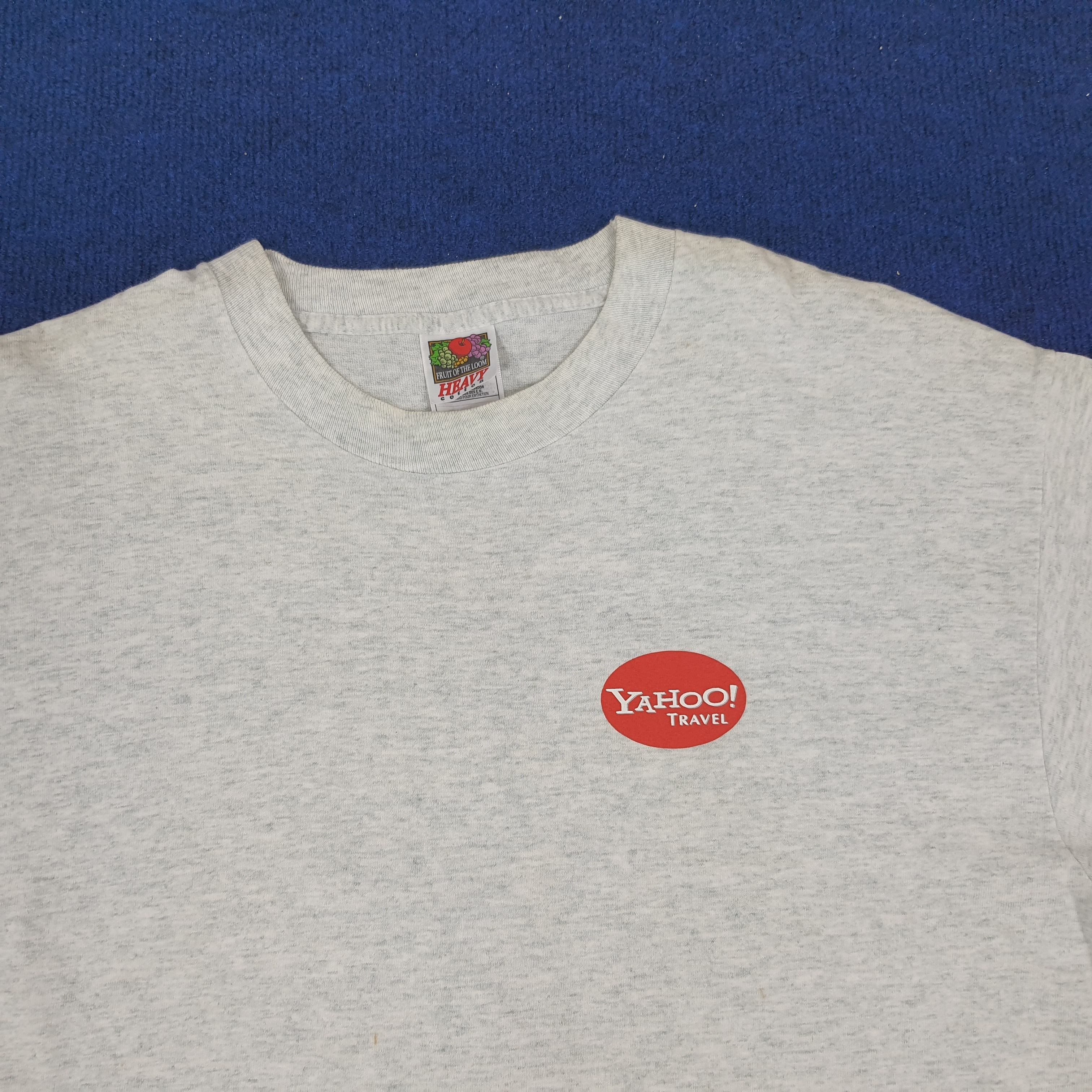 Vintage Vintage Yahoo Travel Service Tshirt Size US L / EU 52-54 / 3 - 4 Thumbnail