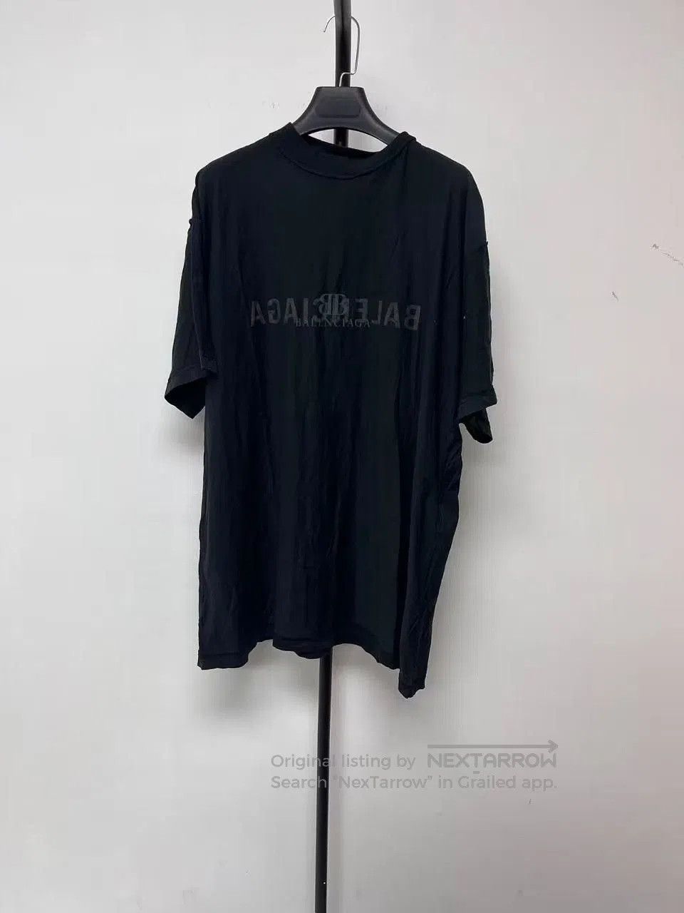 Balenciaga Balenciaga Logo Print Oversized Men's T-Shirt. Size US M / EU 48-50 / 2 - 1 Thumbnail