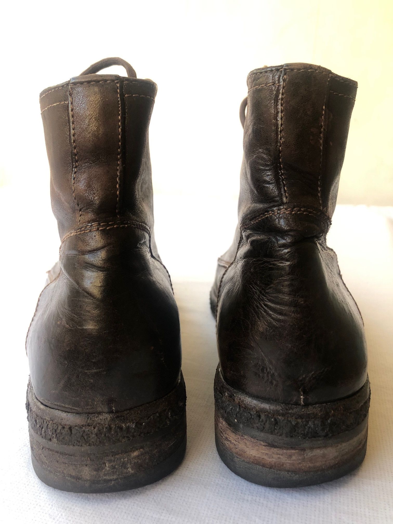 Officine Creative Officine Creative Brown Leather Men's Lace Up Boots Size US 9 / EU 42 - 5 Thumbnail