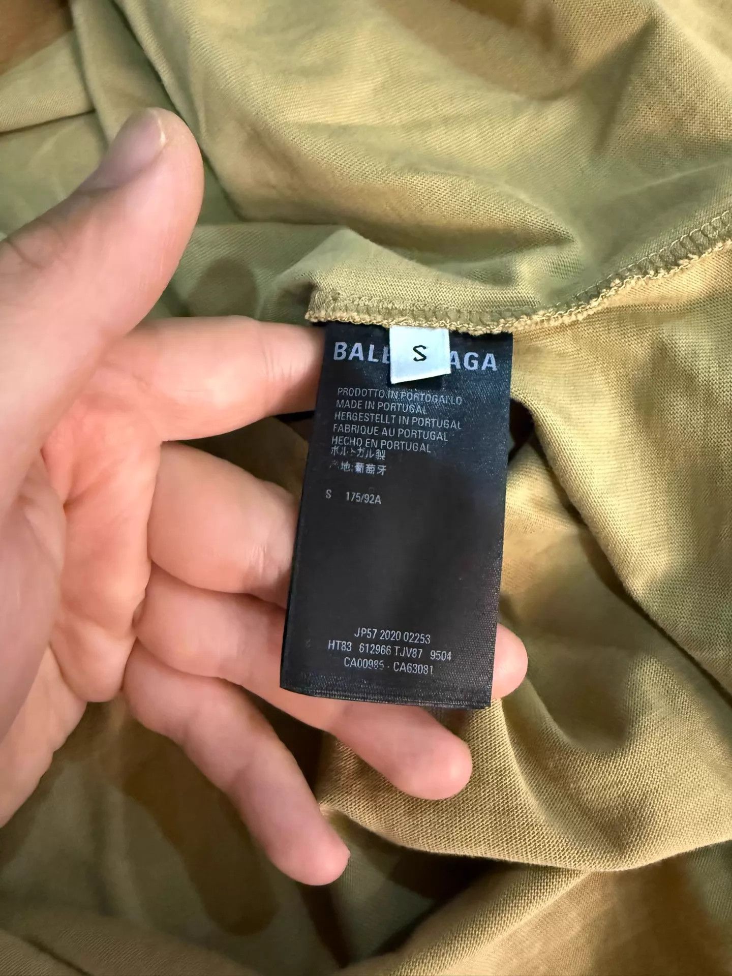 Balenciaga Balenciaga SS T-Shirt, S(L Fit), Embroidered Logo, New Size US S / EU 44-46 / 1 - 5 Thumbnail