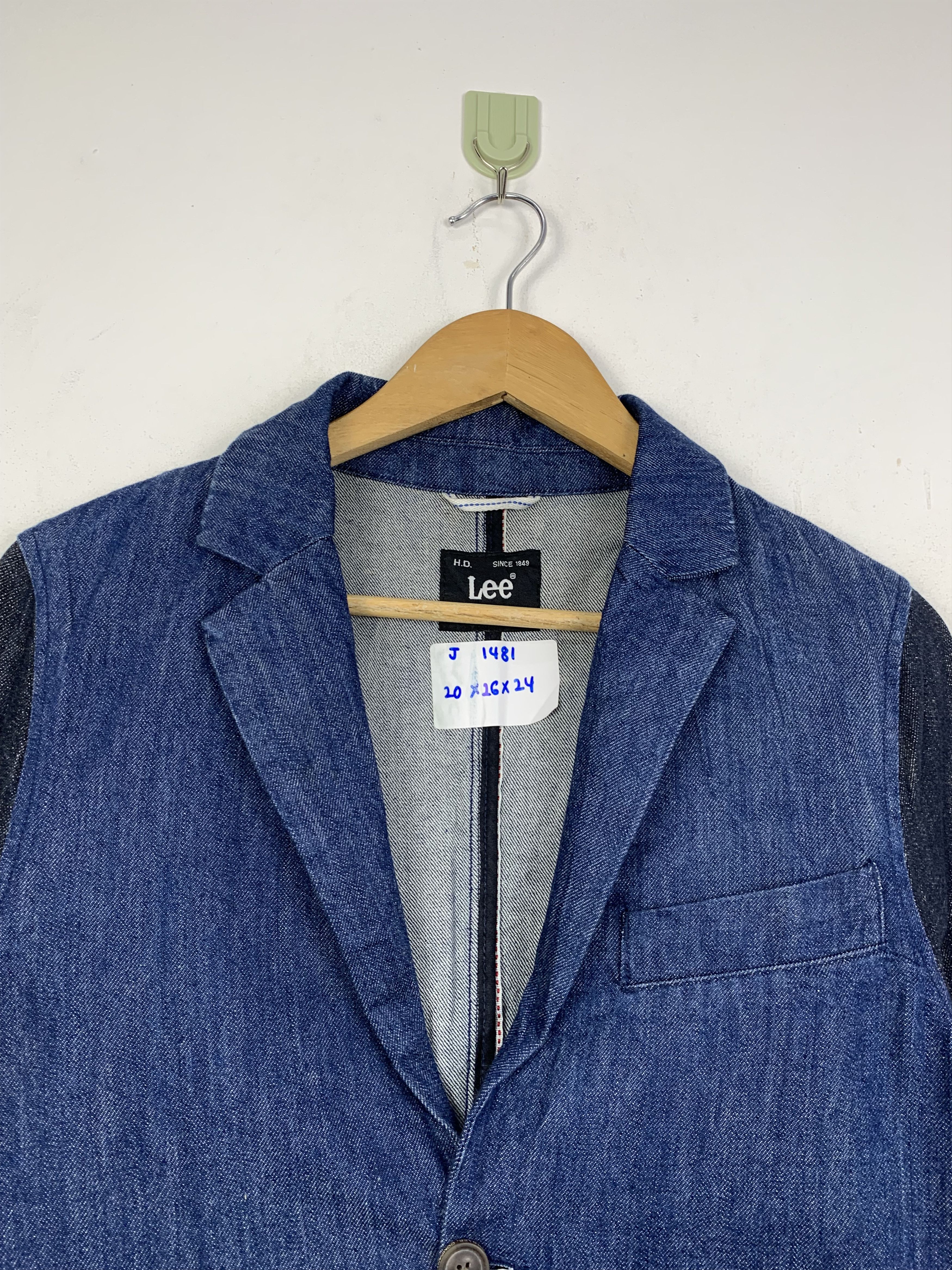 Lee Vintage Lee Workers Denim Blazer Jacket J1481 Size US S / EU 44-46 / 1 - 12 Thumbnail