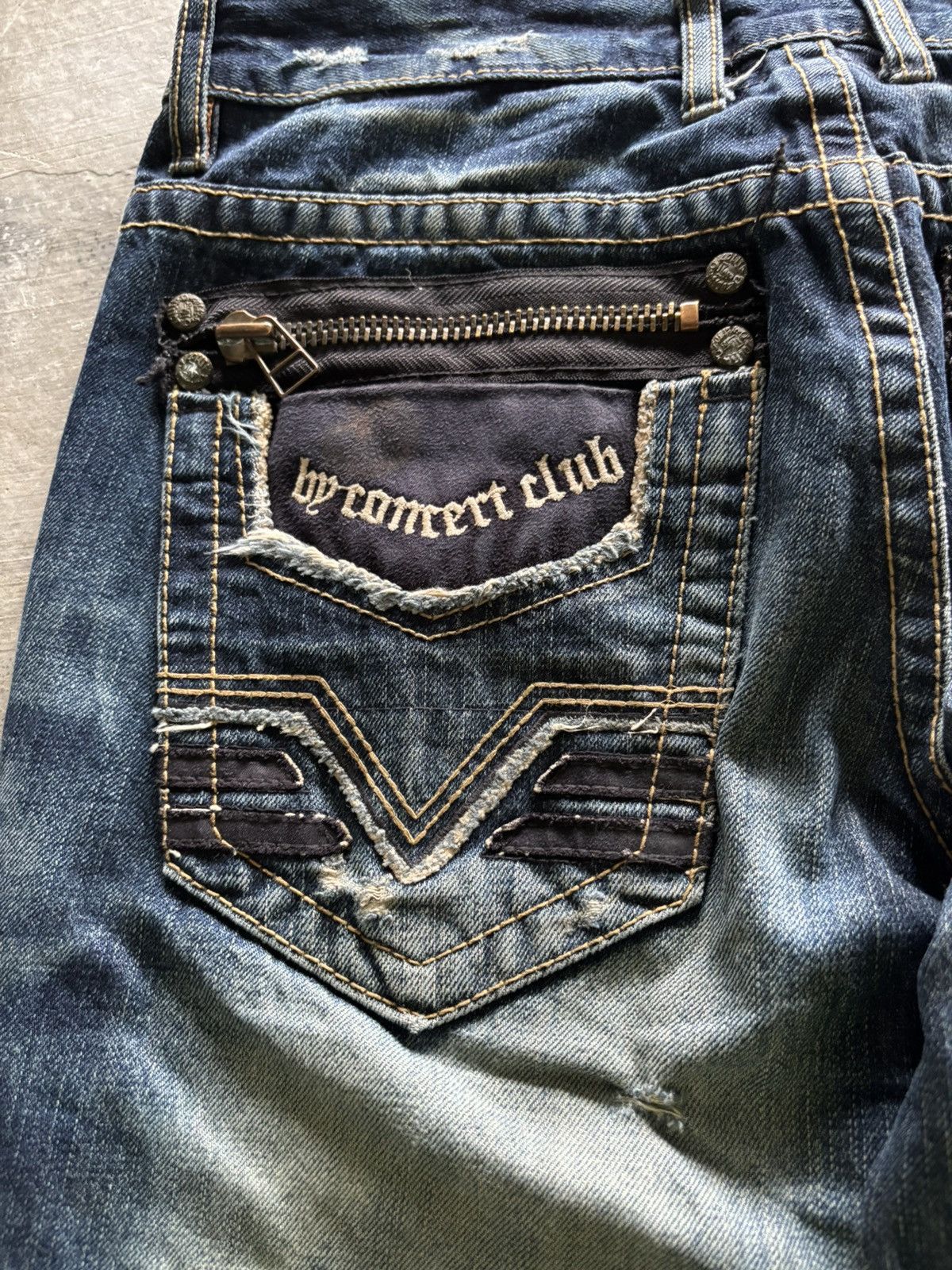 Hysteric Glamour × If Six Was Nine y2k distressed rusty lolita japanese denim Size US 33 - 20 Thumbnail