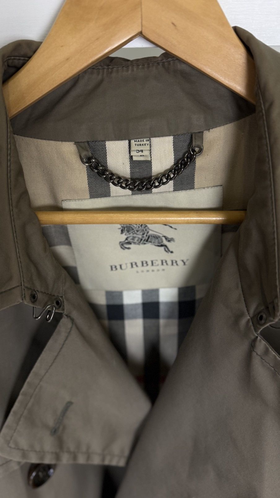 Burberry Burberry Middle length Belted Trench Size US XL / EU 56 / 4 - 5 Thumbnail