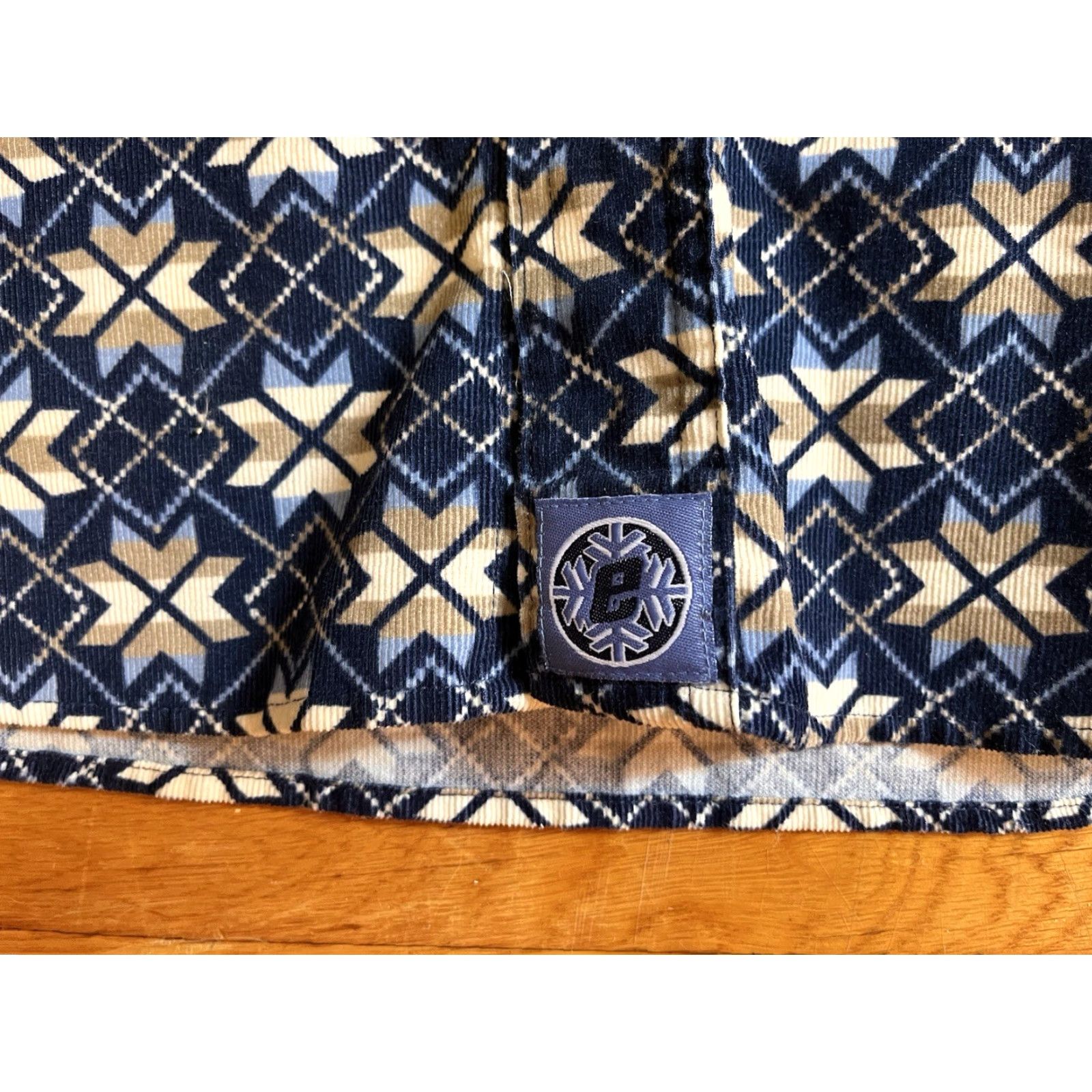 Enyce VINTAGE Enyce All Over Print Shirt Men’s XL Blue Geometric 90s Casual Button-Up Mens Size US XL / EU 56 / 4 - 5 Thumbnail