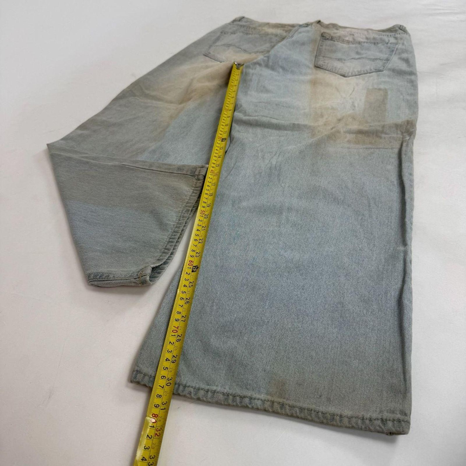 Acne Studios × Avirex × Vintage Vintage y2k archive faded mudwash avirex skater rare jeans Size US 36 / EU 52 - 3 Thumbnail