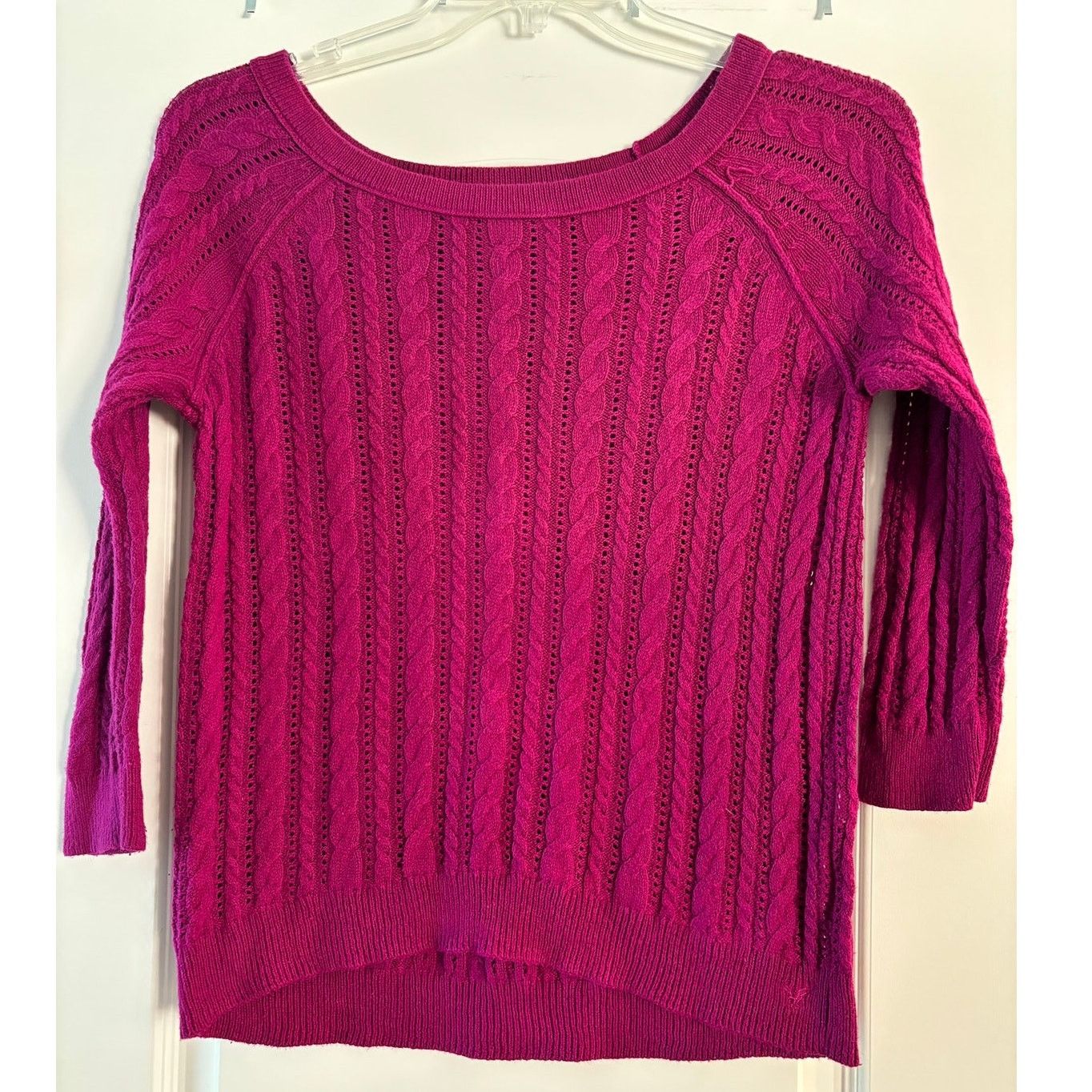 American Eagle Outfitters American Eagle Outfitters Sweater Cable Open Knit Size Small Size S / US 4 / IT 40 - 1 Thumbnail