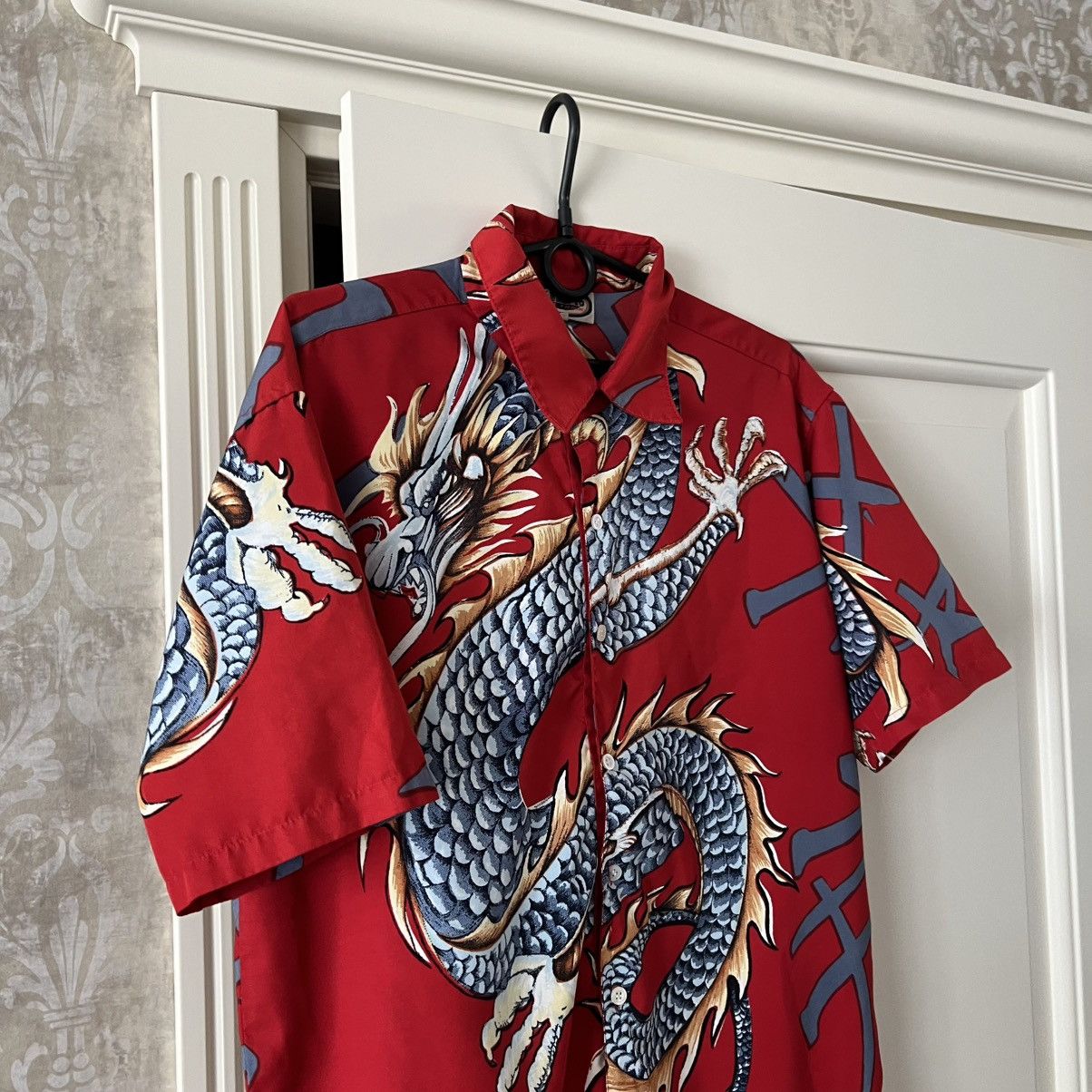 Japanese Brand Vintage Dragon Shirt Japanese Y2K Size US M / EU 48-50 / 2 - 4 Thumbnail