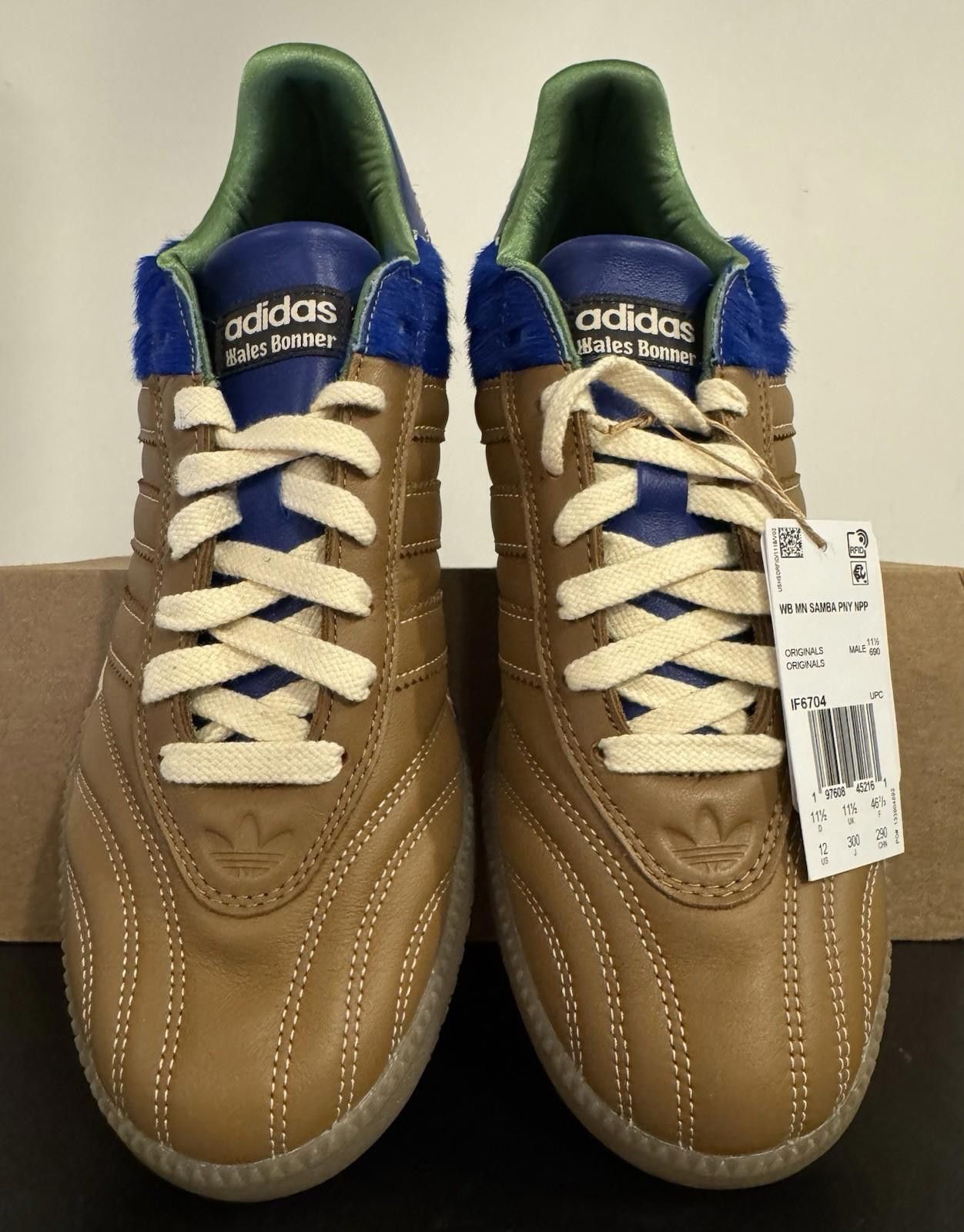 Adidas Adidas Wales Bonner x Samba Millennium Pony Size 13 Size US 12 / EU 45 - 4 Thumbnail