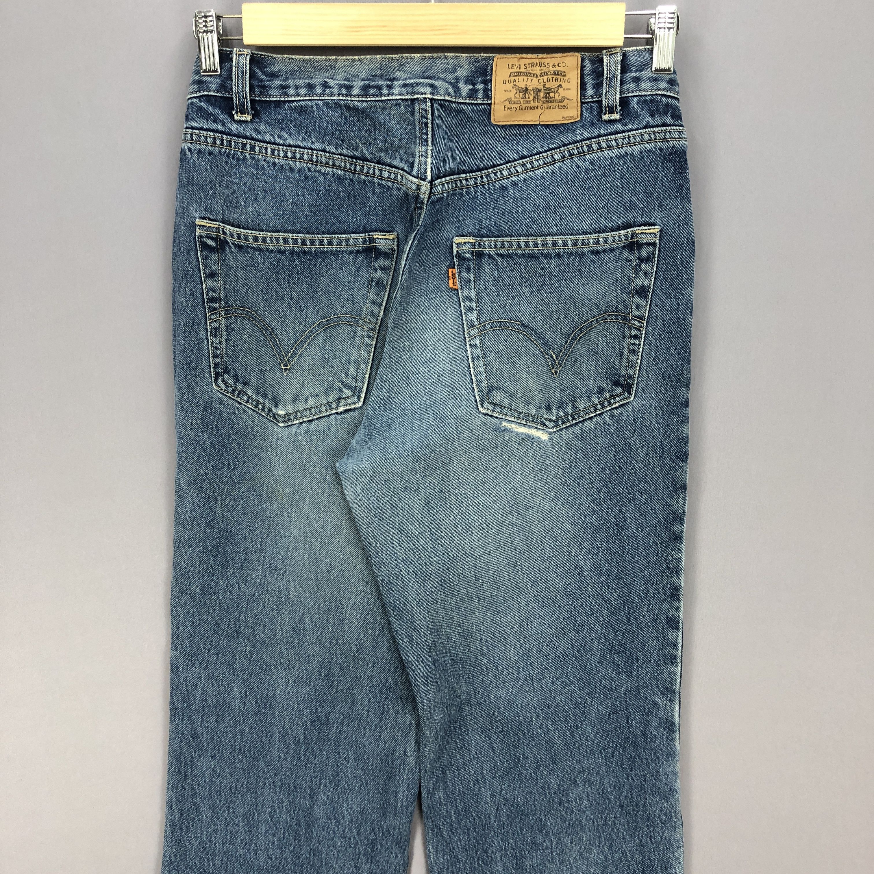 Levi's Vintage Levis 636 Orange Tab Jeans Levi's Distressed Denim Size US 32 / EU 48 - 4 Thumbnail