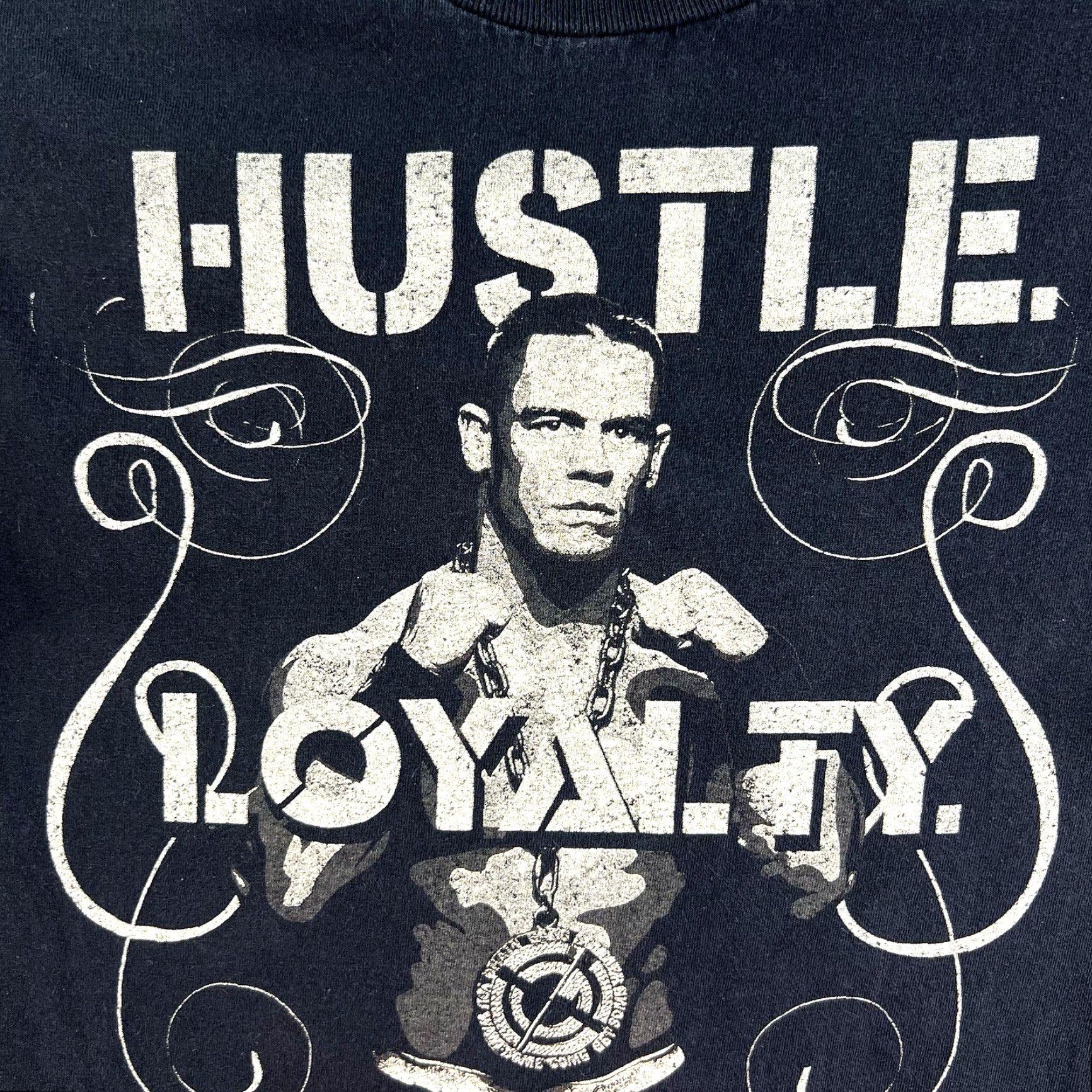 Vintage VINTAGE WWE John Cena T-Shirt Men Size L Black Graphic Print Sports 2000s Size US L / EU 52-54 / 3 - 2 Thumbnail