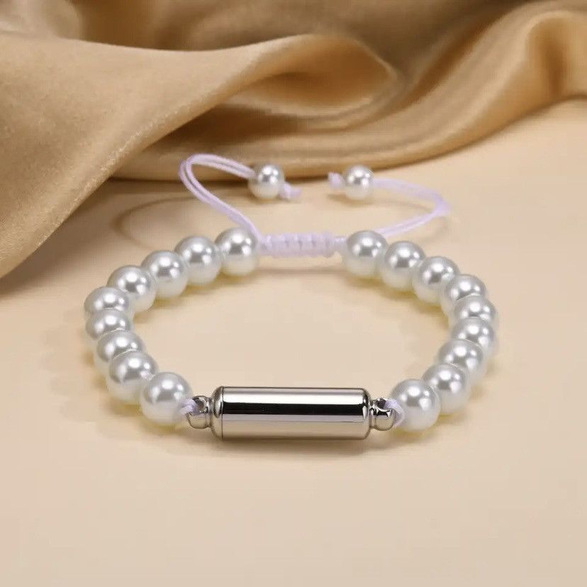 Other 8MM Simulated Pearl Bracelet Size ONE SIZE - 1 Thumbnail