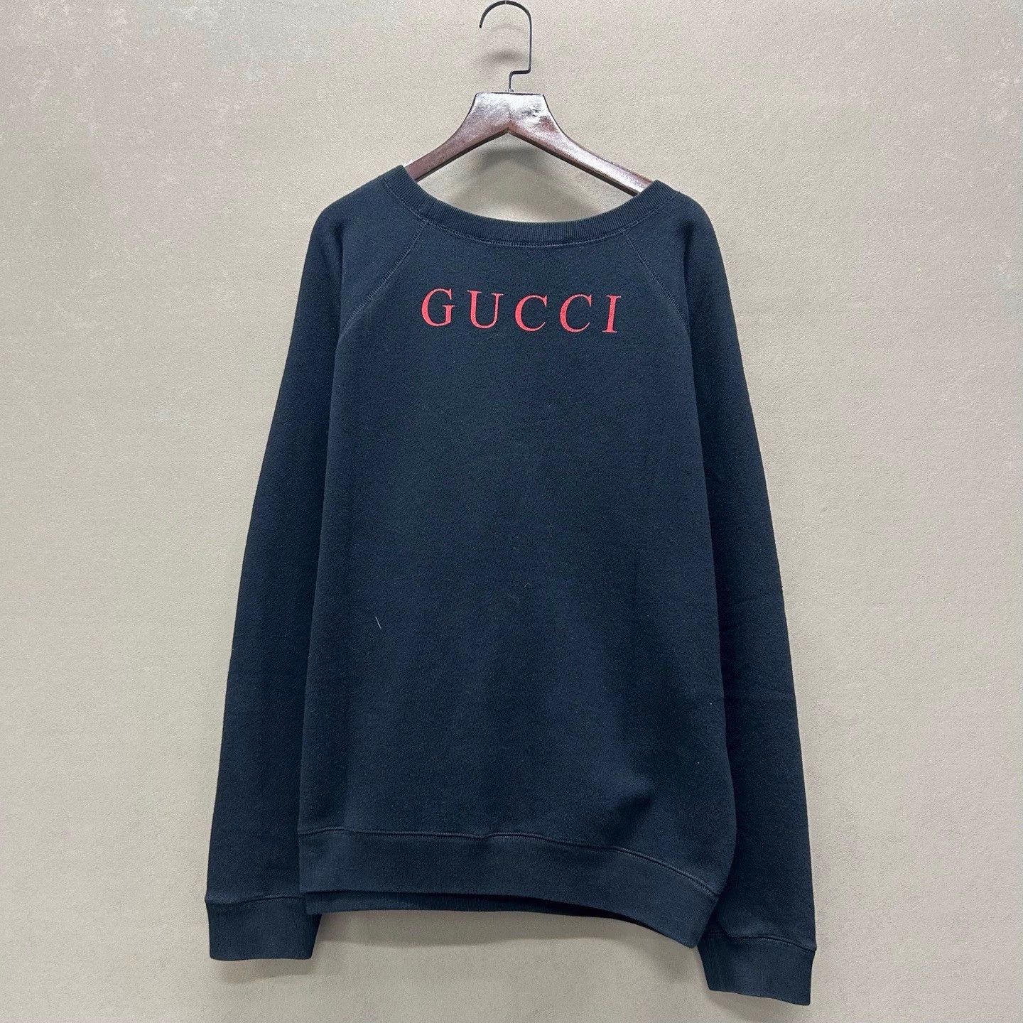 Gucci Gucci black Fairy sweatshirt L 95 new Size L / US 10 / IT 46 - 2 Thumbnail