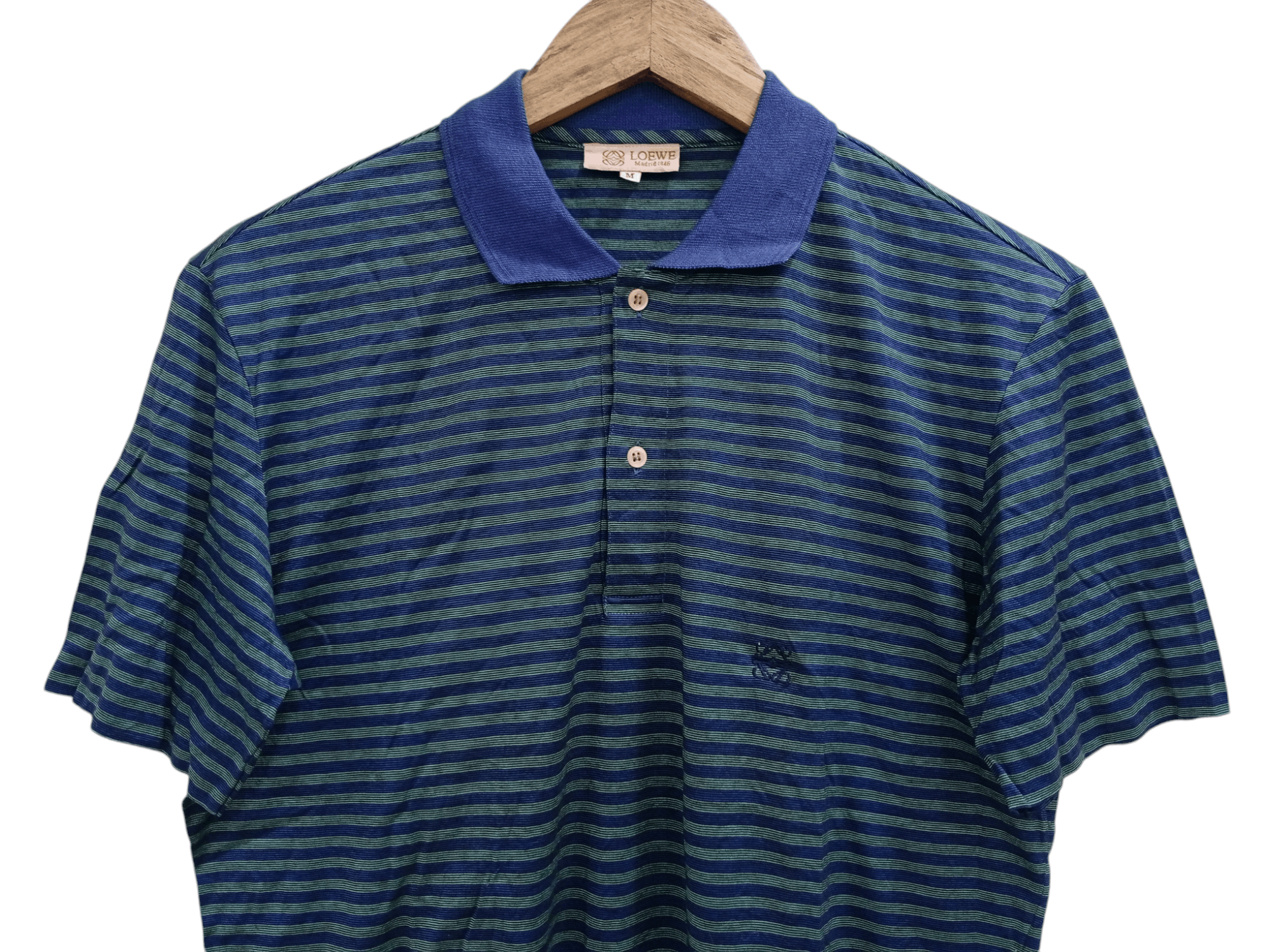 Loewe × Vintage 🔥🔥Vintage Loewe Polo T-Shirt Size US M / EU 48-50 / 2 - 12 Thumbnail