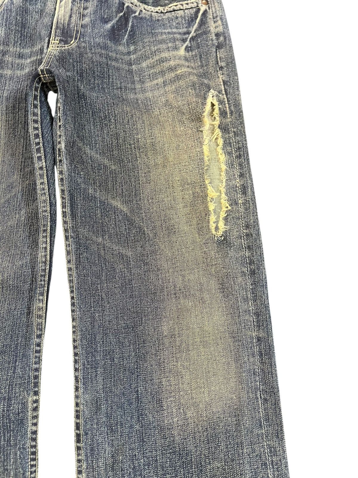 Takeo Kikuchi Vintage Takeo Kikuchi Faded Distressed Denim Size US 33 - 5 Thumbnail