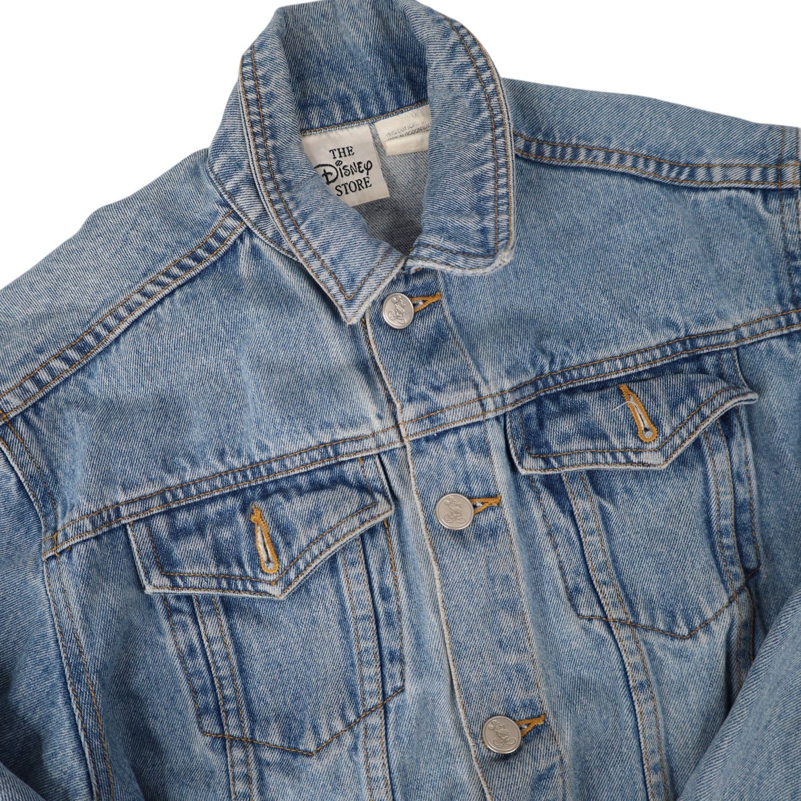 Disney × Vintage Vintage Disney Embroidered Characters Denim Jacket Size US M / EU 48-50 / 2 - 4 Thumbnail