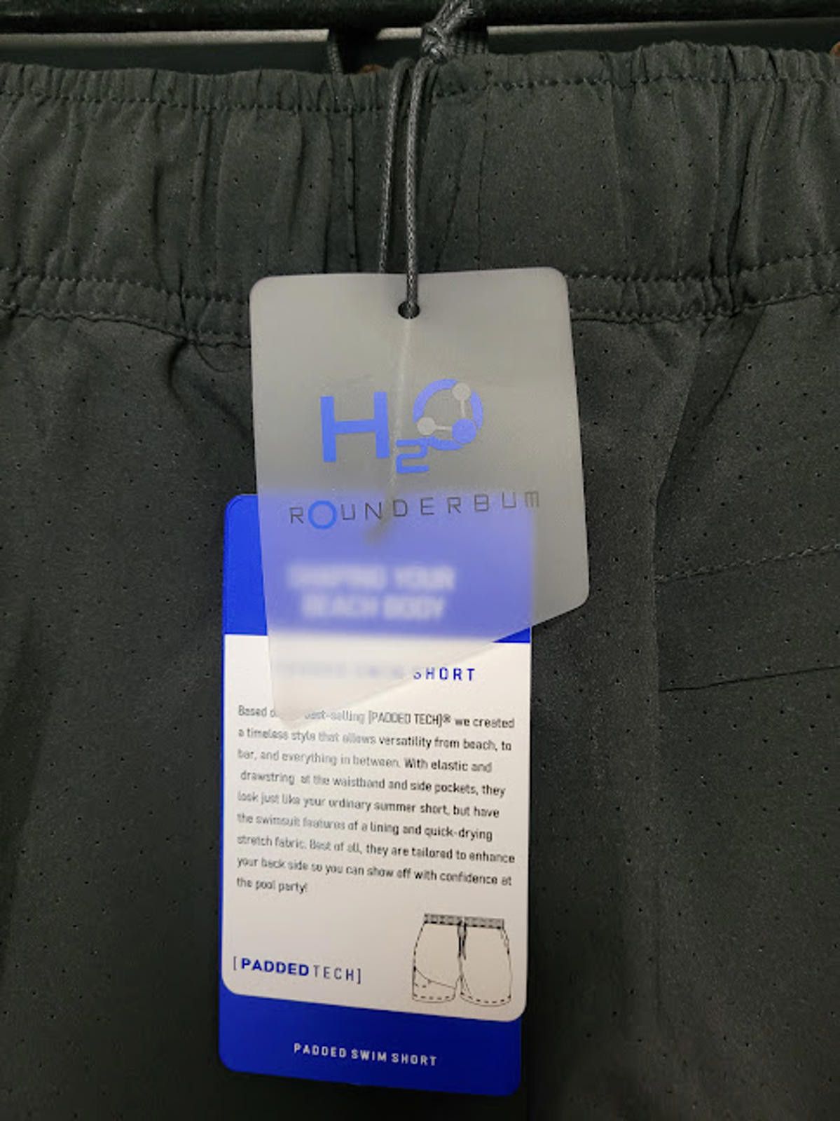 Other Round Bum Men's Quick Dry Swim Trunks with Drawstring Size US 32 / EU 48 - 4 Thumbnail