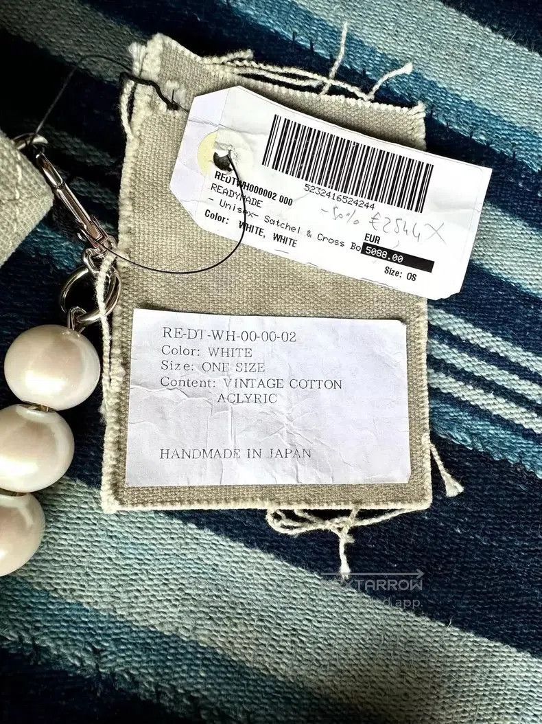 READYMADE Readymade Denim Tears Unisex Satchel. Size ONE SIZE - 6 Thumbnail