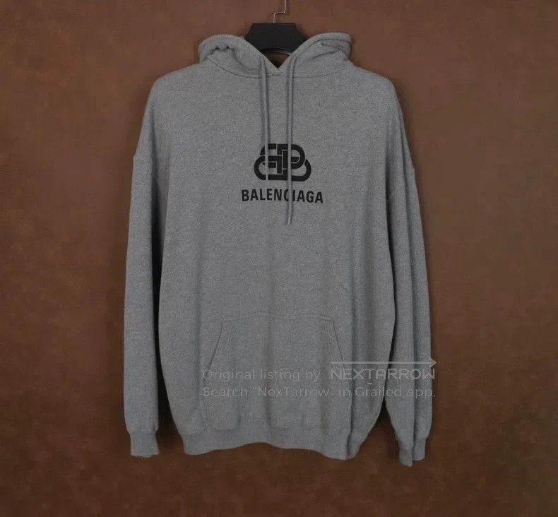 Balenciaga Balenciaga Lock Buckle Gray Hoodie. Size US L / EU 52-54 / 3 - 1 Thumbnail