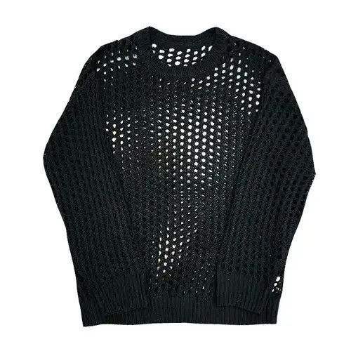 Aran Isles Knitwear × Hypebeast × Other Hollow Out Loose Korean Style Oversize Sweater Size US XL / EU 56 / 4 - 1 Thumbnail