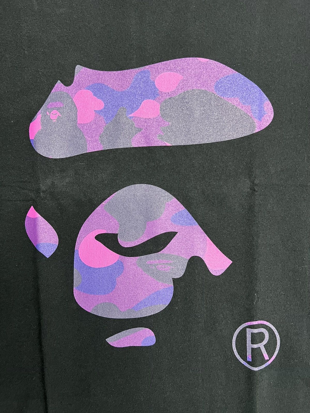 Bape Bape Color Camo Ape Face T-Shirt Size US L / EU 52-54 / 3 - 2 Thumbnail