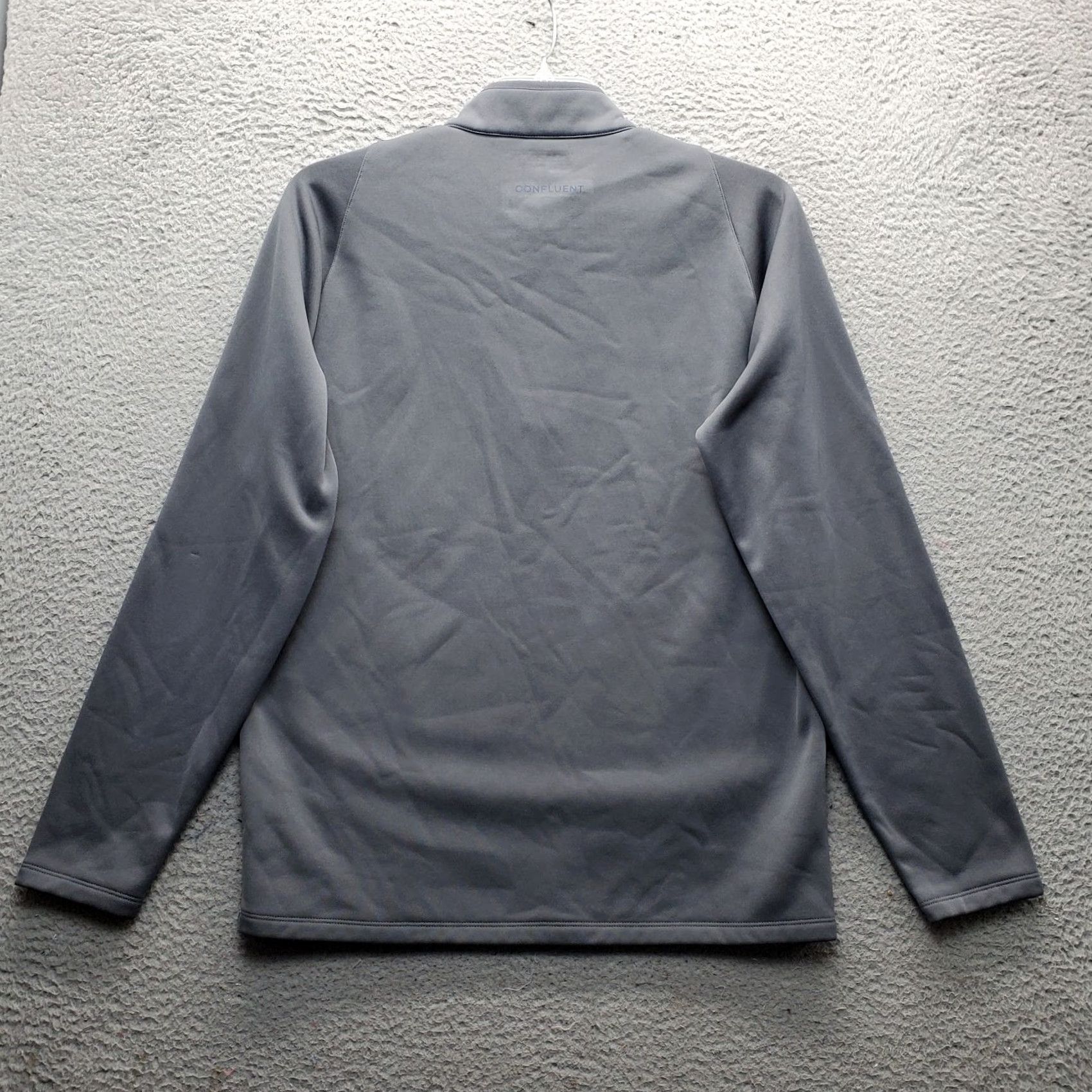 Nike Nike Golf Sweatshirt Mens M Gray Fleece Lined Dri-Fit Mock Neck Quarter Zip Size US M / EU 48-50 / 2 - 2 Thumbnail