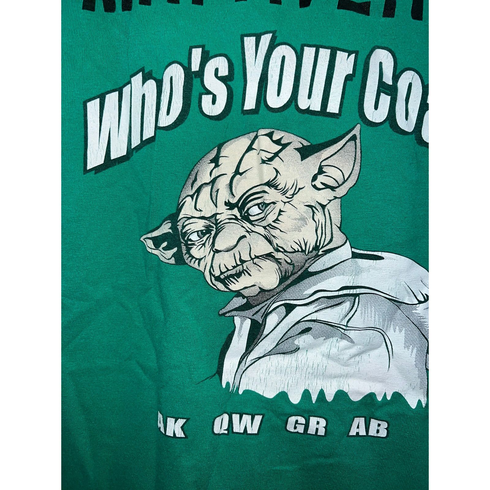 Gildan Vintage Malcolm XC Shirt Yoda Graphic Tee Medium 2005 2000s Size US M / EU 48-50 / 2 - 7 Thumbnail